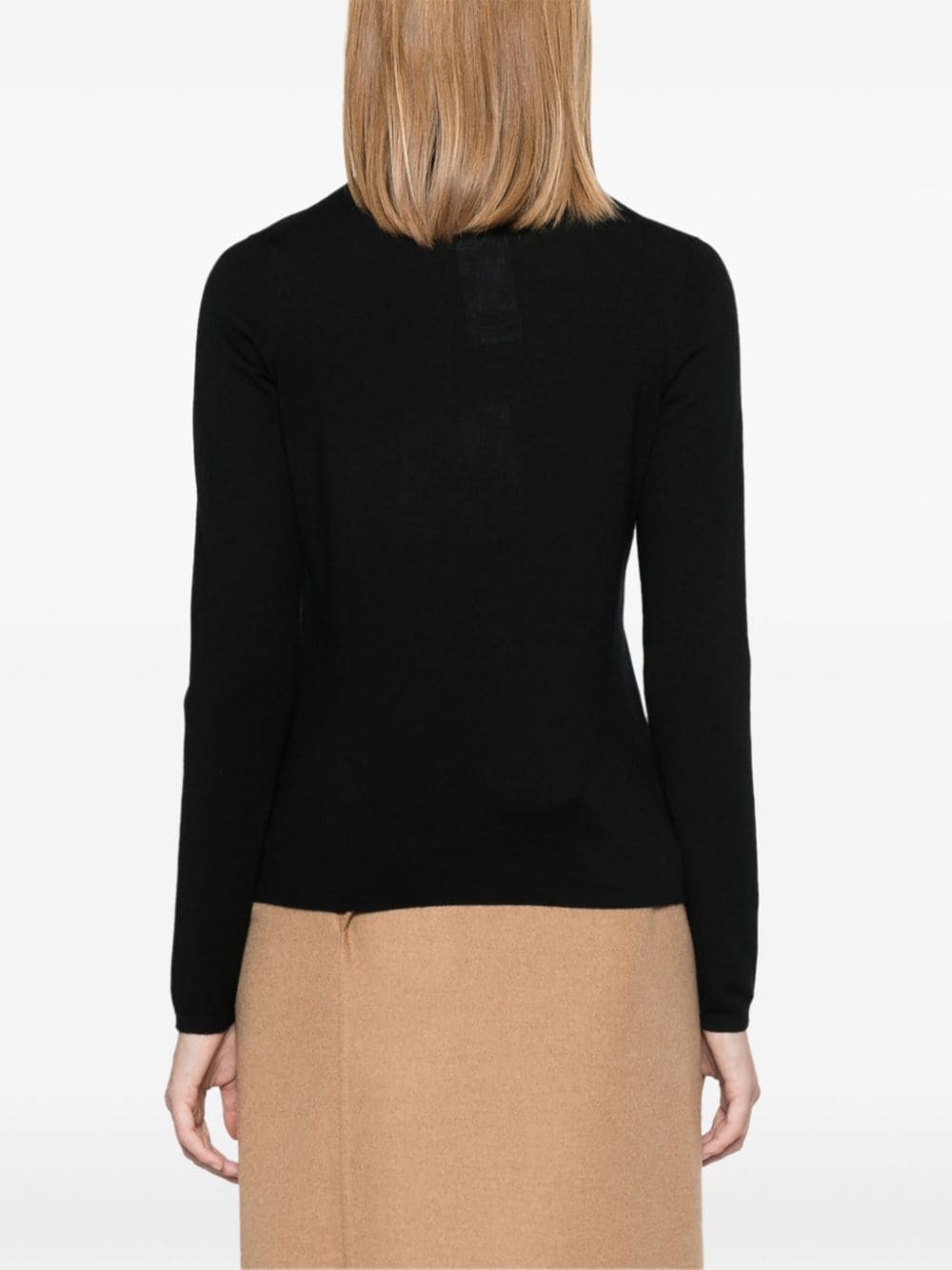 Cashmere turtle-neck sweater - 2