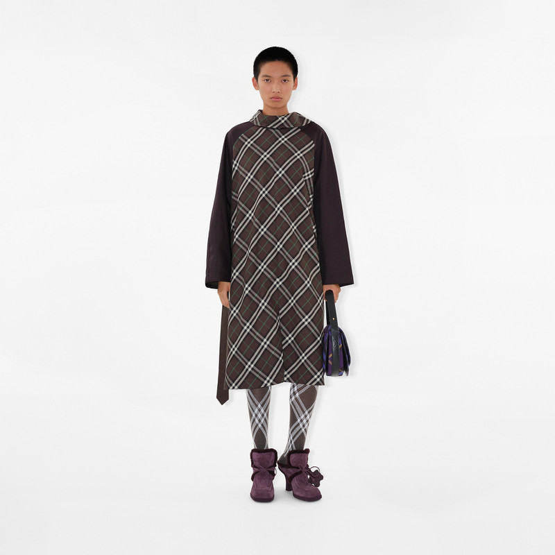 Check Wool Blend Tights 3