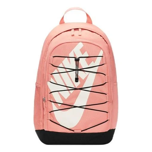 Nike Hayward Logo Straps Large Capacity Colorblock Backpack One Size Black Pink Blackpink DV1296-824 - 1