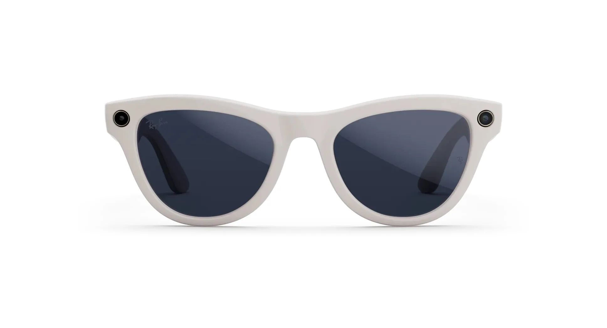 Ray-Ban Meta Skyler (Gen 2) Shiny Chalky Gray Transitions® Sapphire Lenses - 1