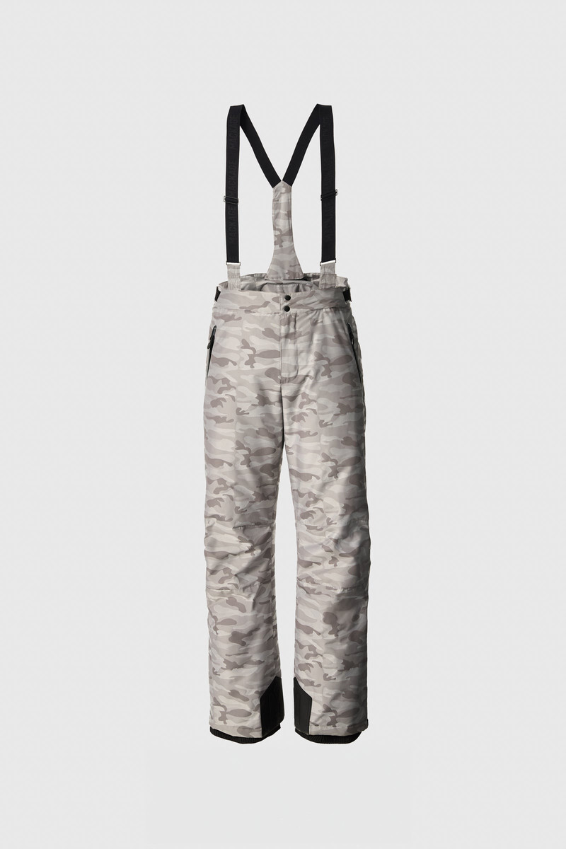 KENYON-JC Camo Ski Pants With Removable Suspenders 1