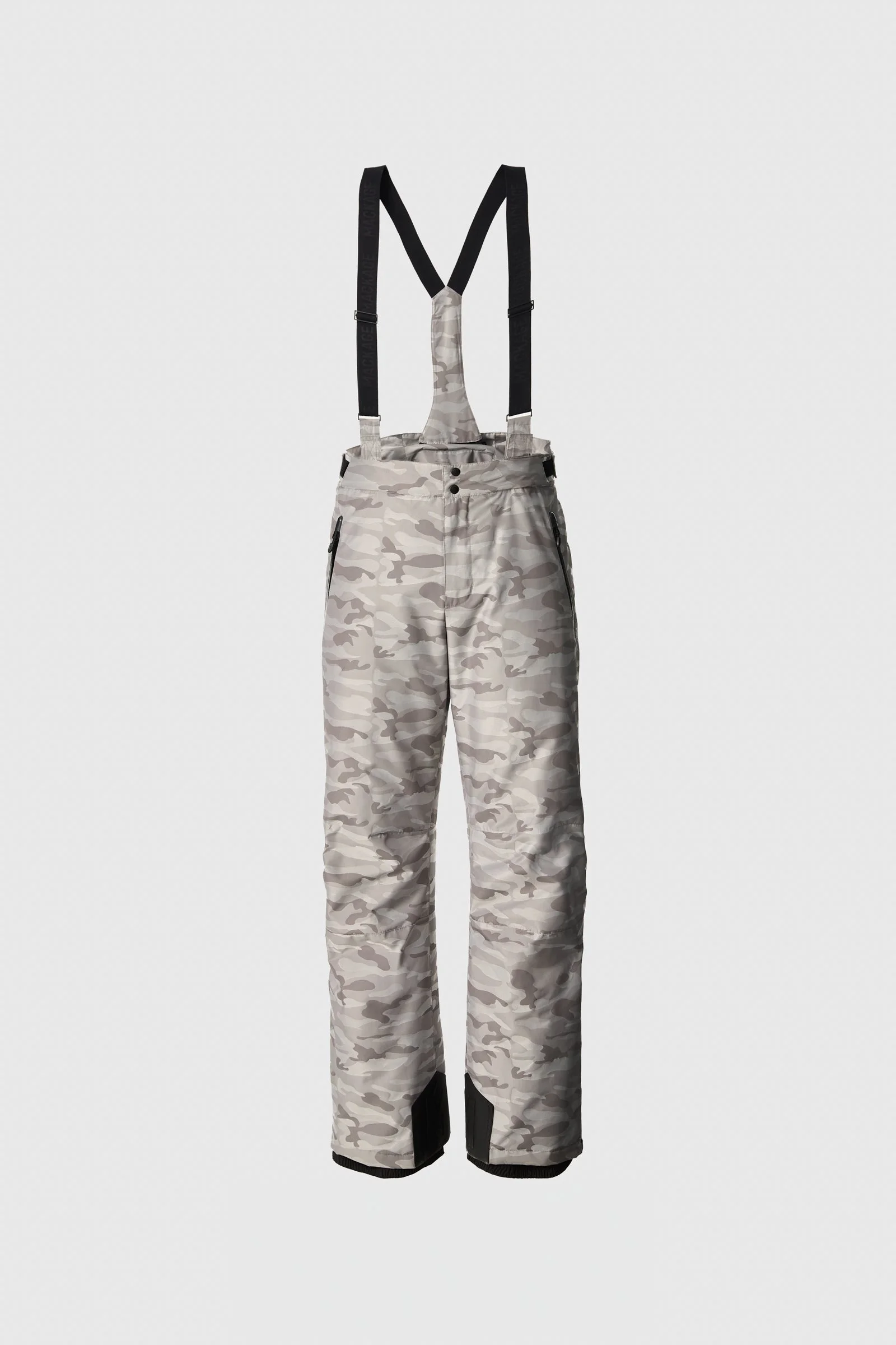KENYON-JC Camo Ski Pants With Removable Suspenders - 1