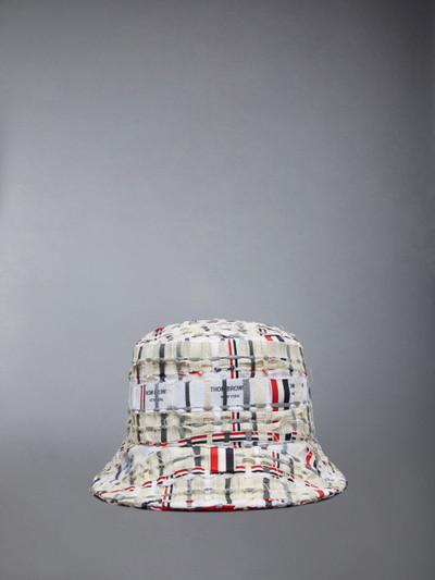 Thom Browne Deconstructed Tweed Bucket Hat outlook