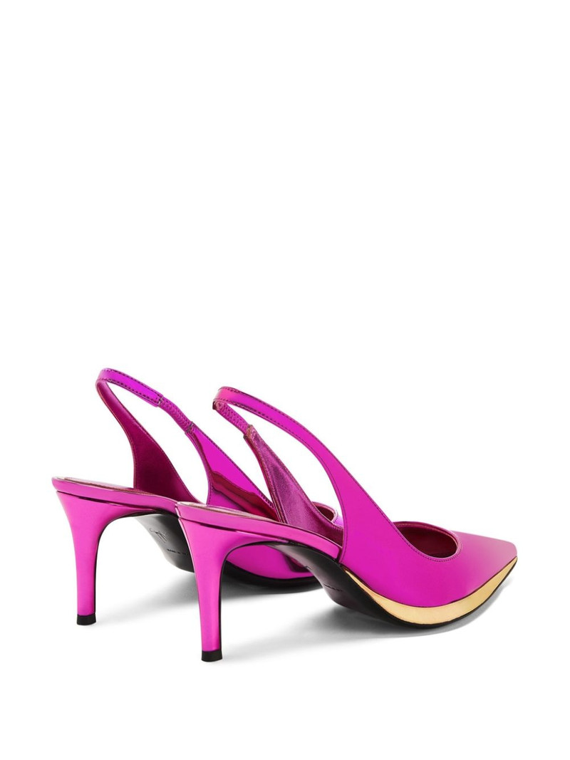 Virgyn 70mm leather pumps 3
