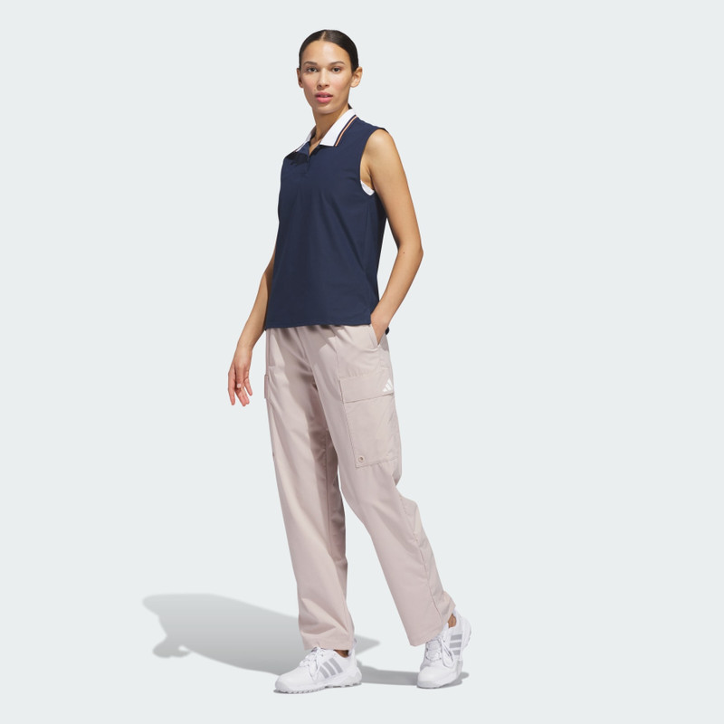 Beyond The Course Twistknit Sleeveless Polo Shirt 4