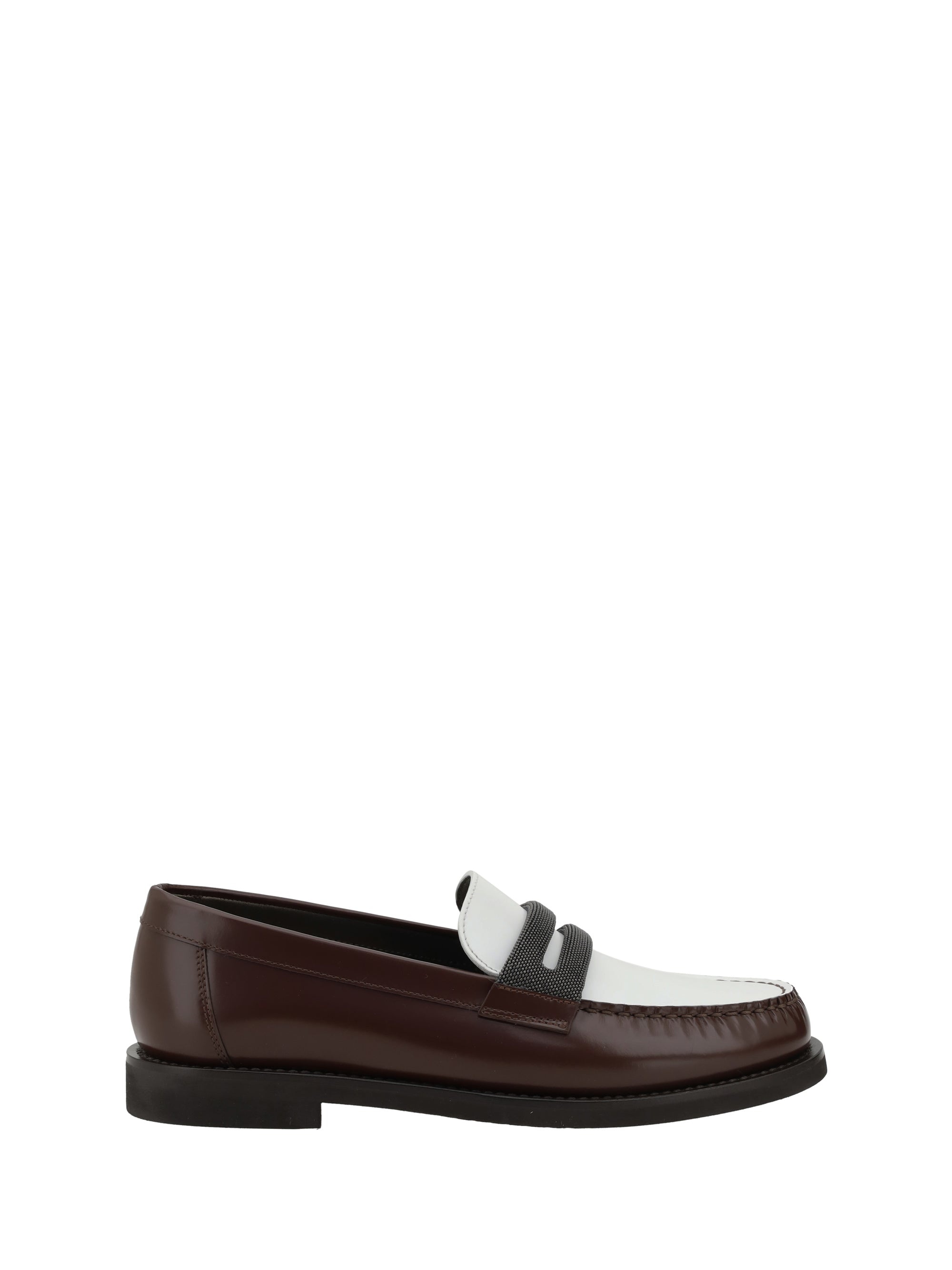 Brunello Cucinelli Women Bicolored Loafers - 1