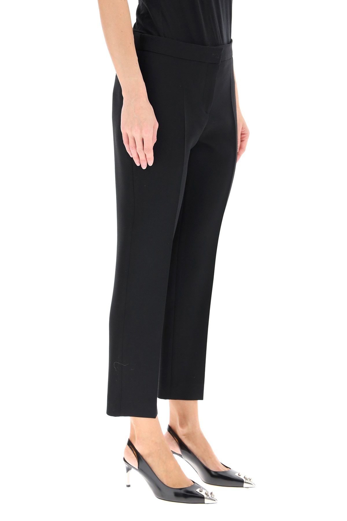 TROUSERS IN LIGHT WOOL AND SILK - 3