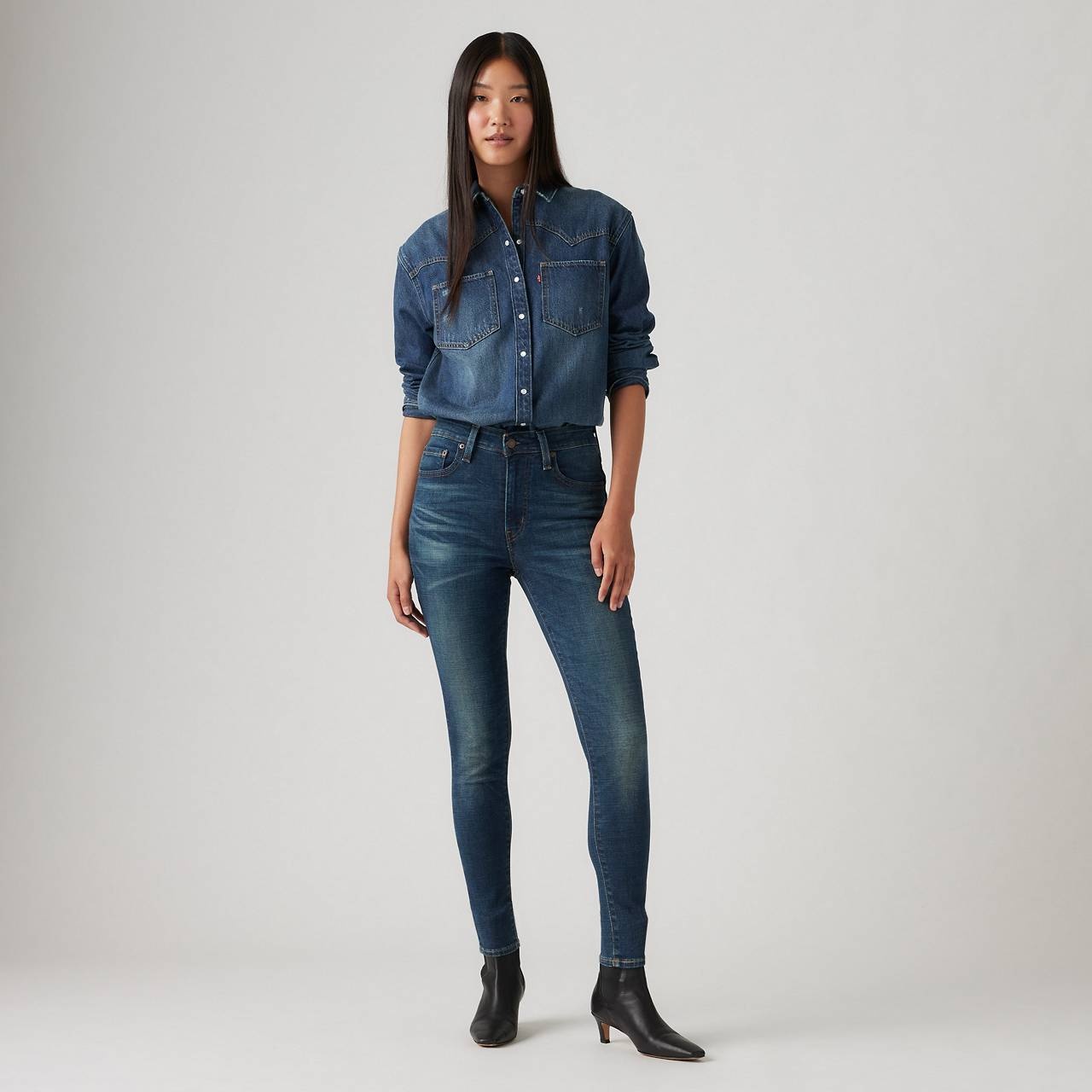 721 HIGH RISE SKINNY WOMEN'S JEANS - 2
