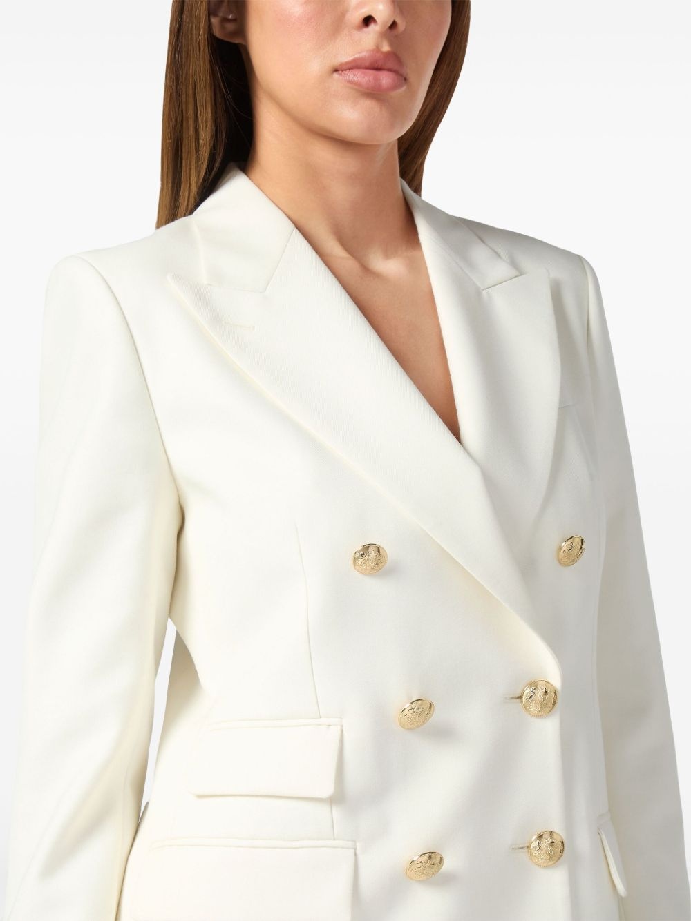 Marine-fit wool blazer - 5