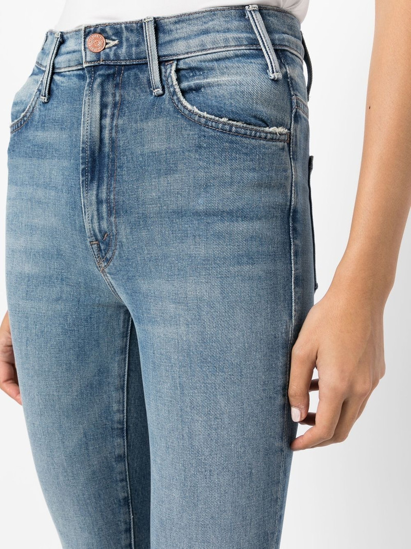 cropped high-rise jeans 5