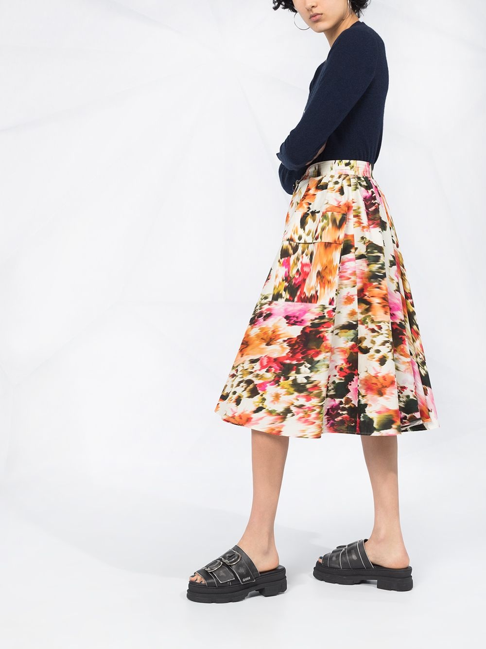 full floral skirt - 4