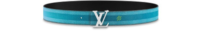 Louis Vuitton LV Initiales Damier Stripes 40MM Reversible Belt outlook