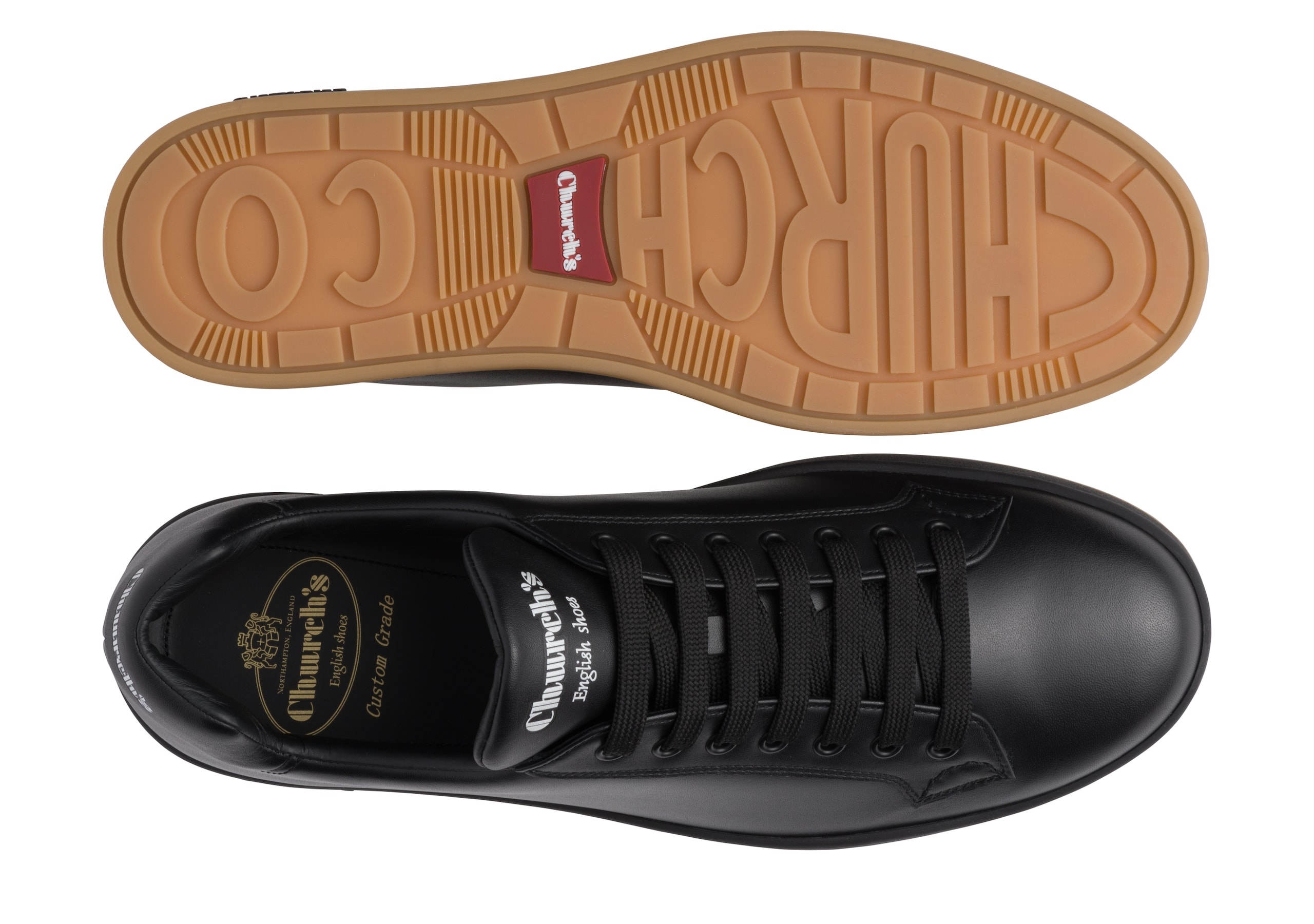 Ludlow
Soft Calf Leather Sneaker Black - 3