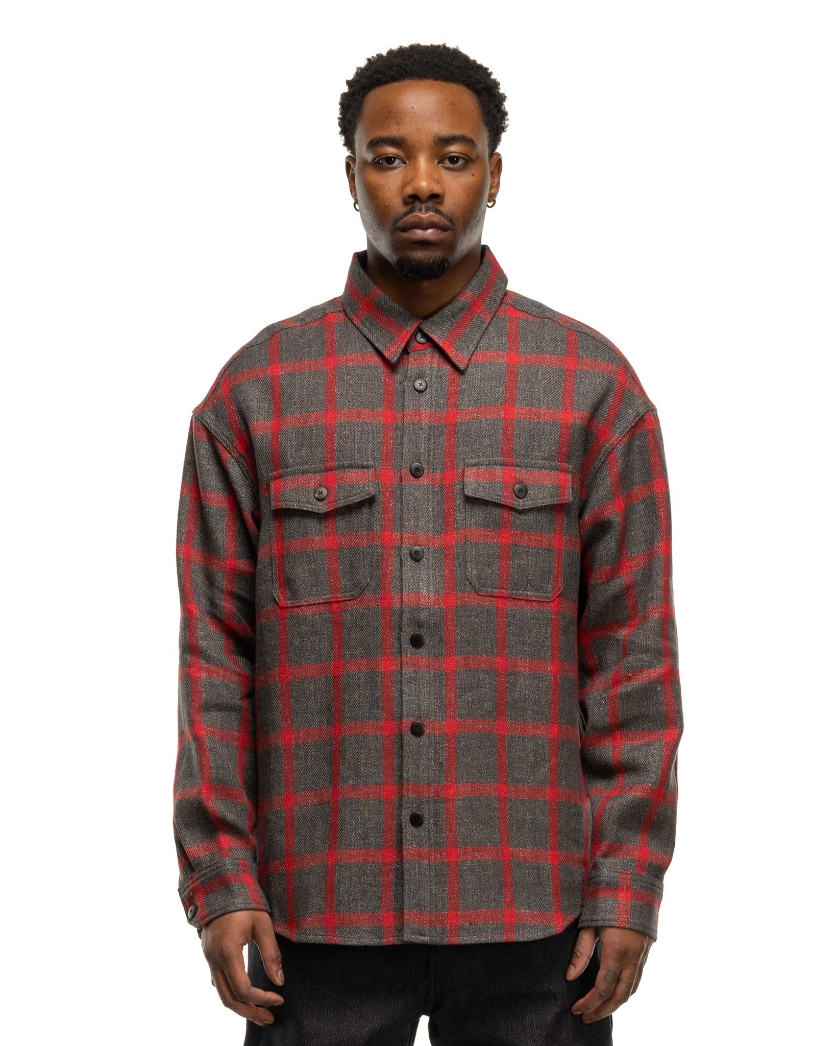 visvim Lumber L/S Charcoal | havenshop | REVERSIBLE visvim Lumber L/S Charcoal | havenshop | REVERSIBLE