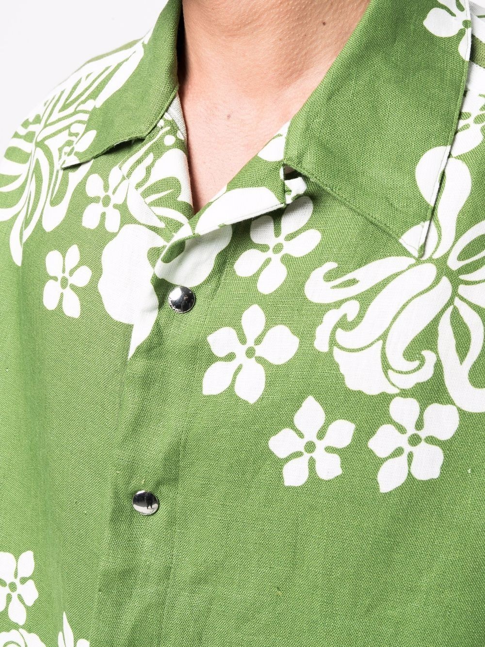 hawaiian-print shirt - 5