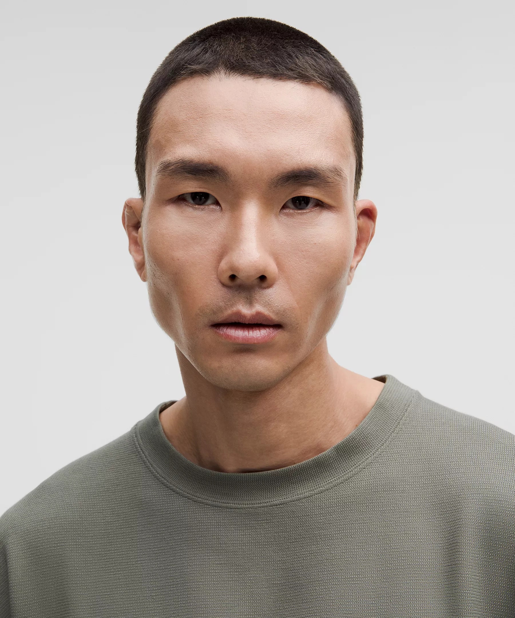 Heavyweight Cotton Textured Long-Sleeve Shirt - 4