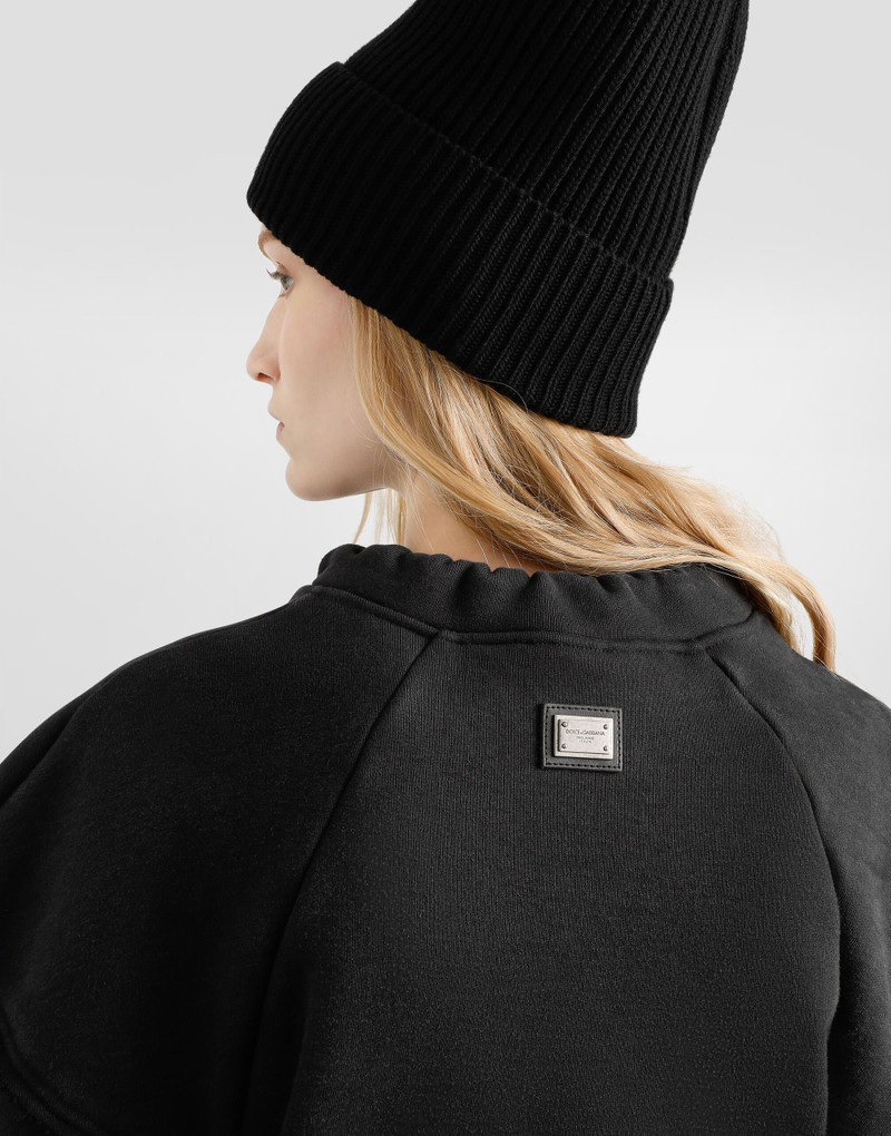 Cotton crew neck sweatshirt 5