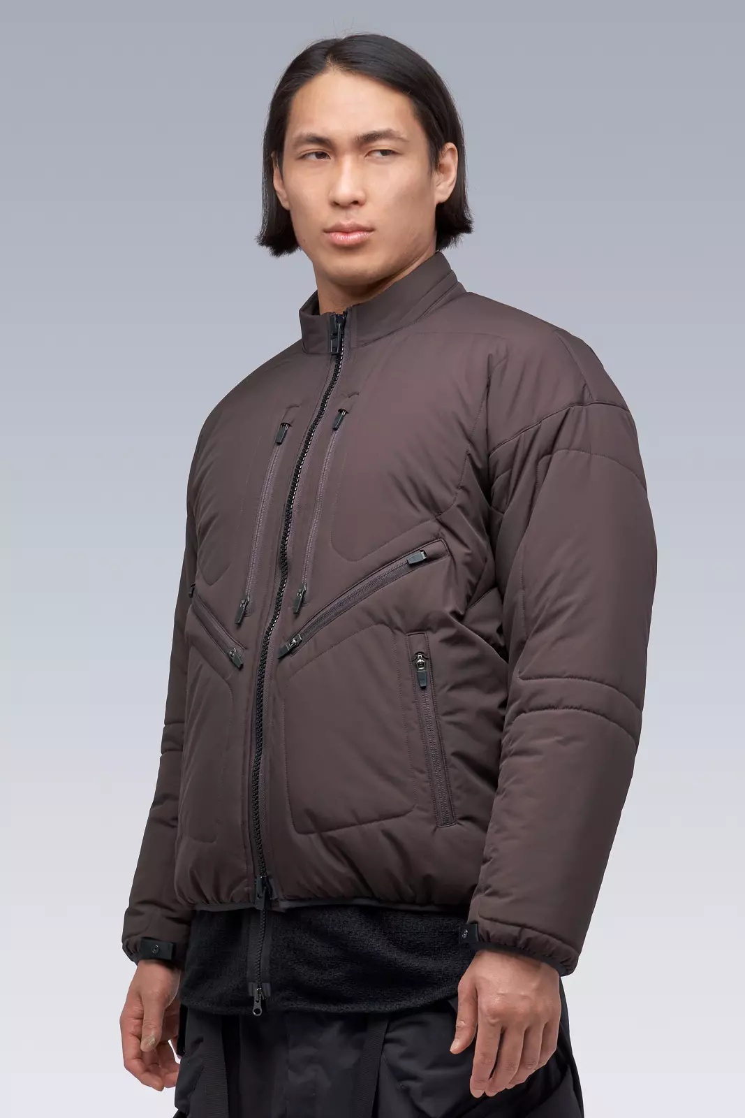 J91-WS Windstopper® PrimaLoft® Modular Liner Jacket Schwarzrot - 8