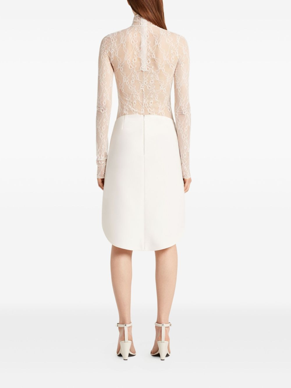 high-waisted pencil skirt - 3