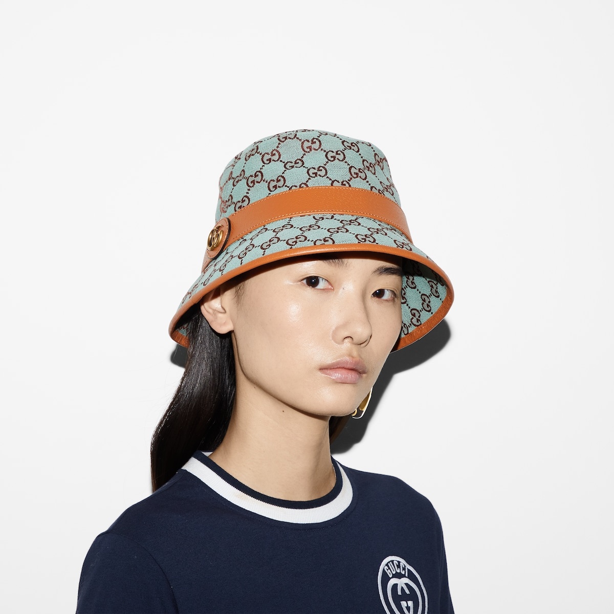 GG canvas bucket hat - 3