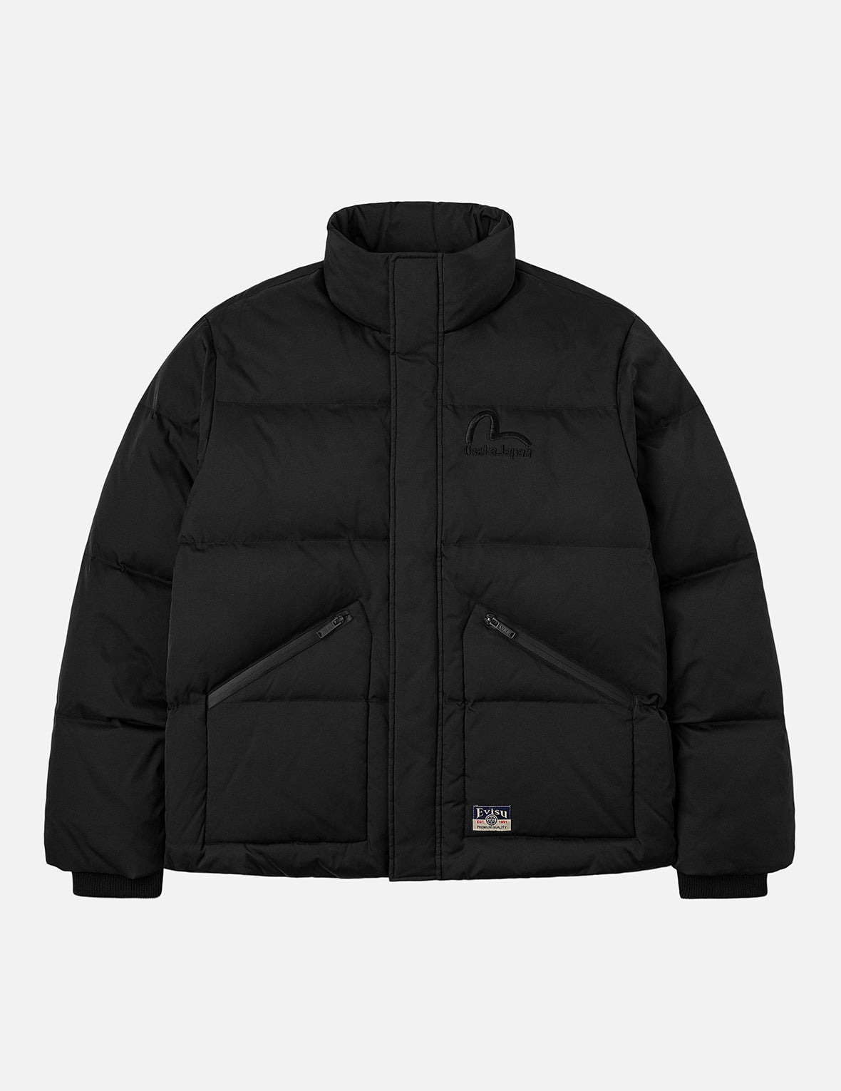 Inserted Daicock Embroidery Regular Fit Down Jacket - 4