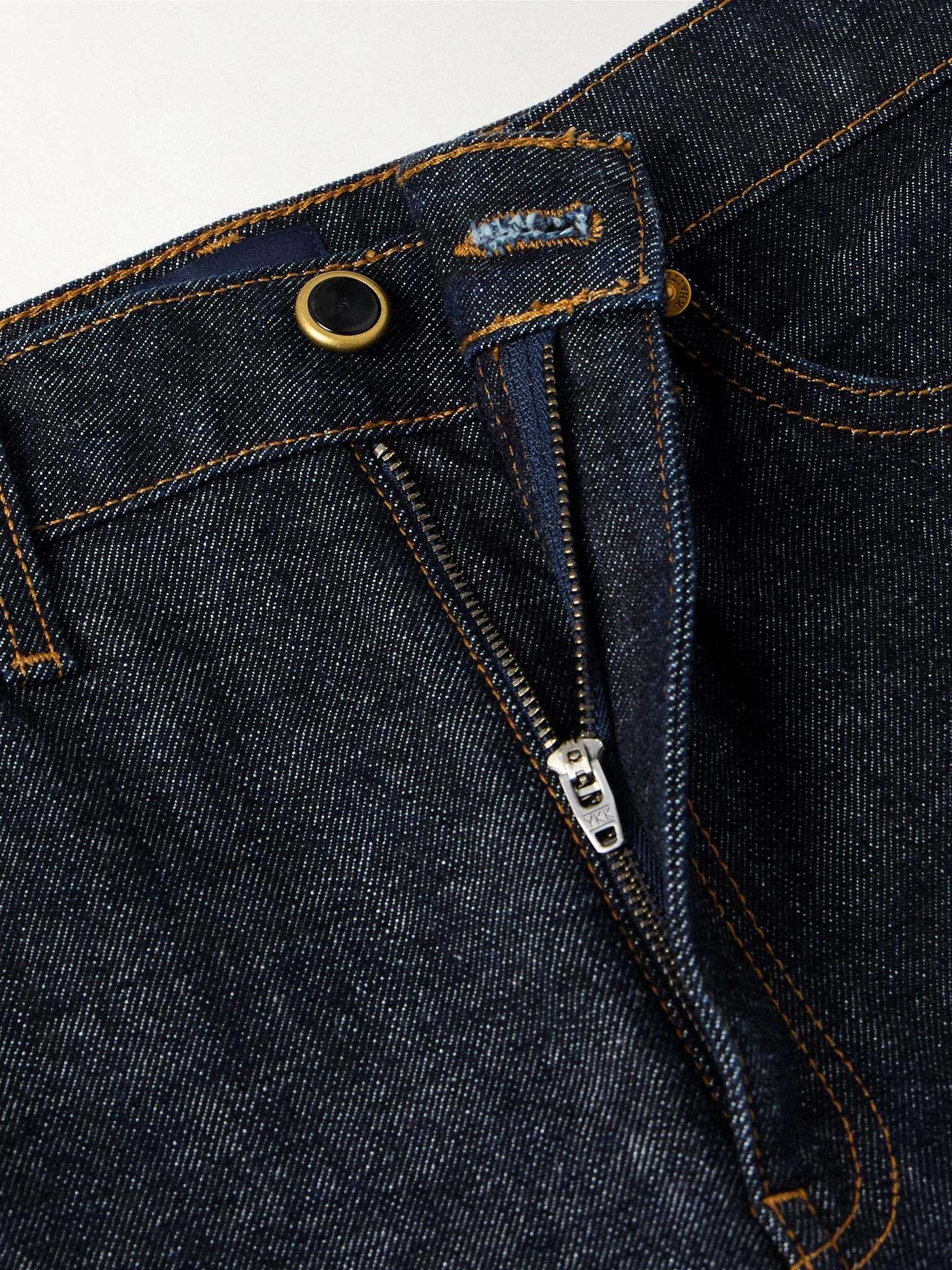 Abigail high-rise straight-leg jeans Dark denim - 5