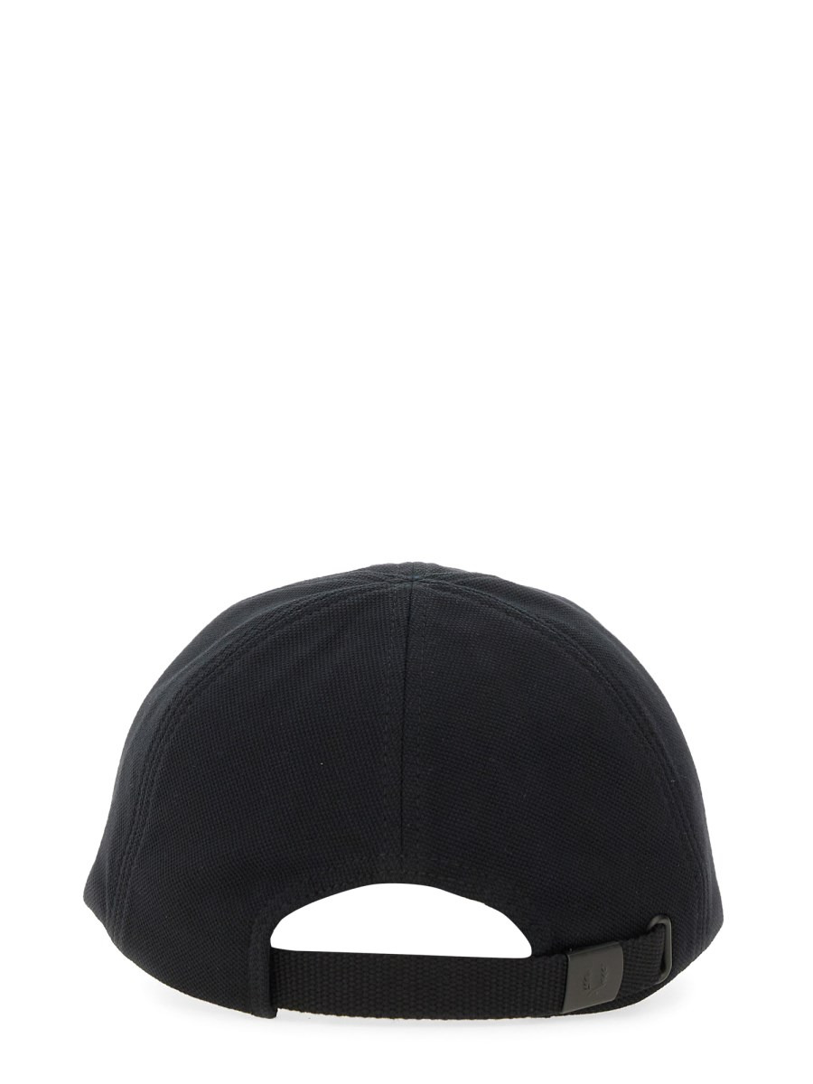 PIQUE BASEBALL CAP WITH LAUREL LEAF DETAILING - 2