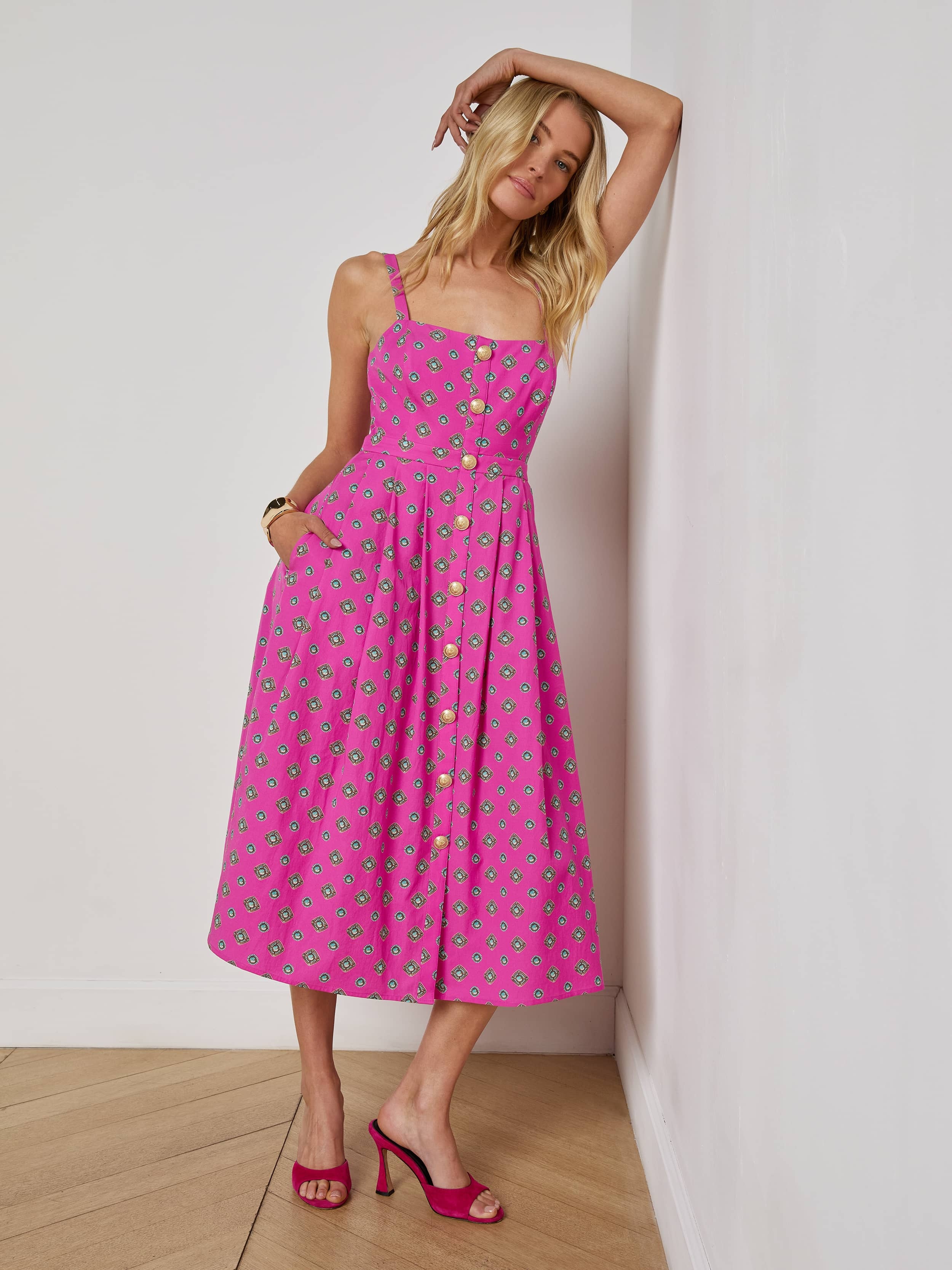 Esmeralda Poplin Dress - 5