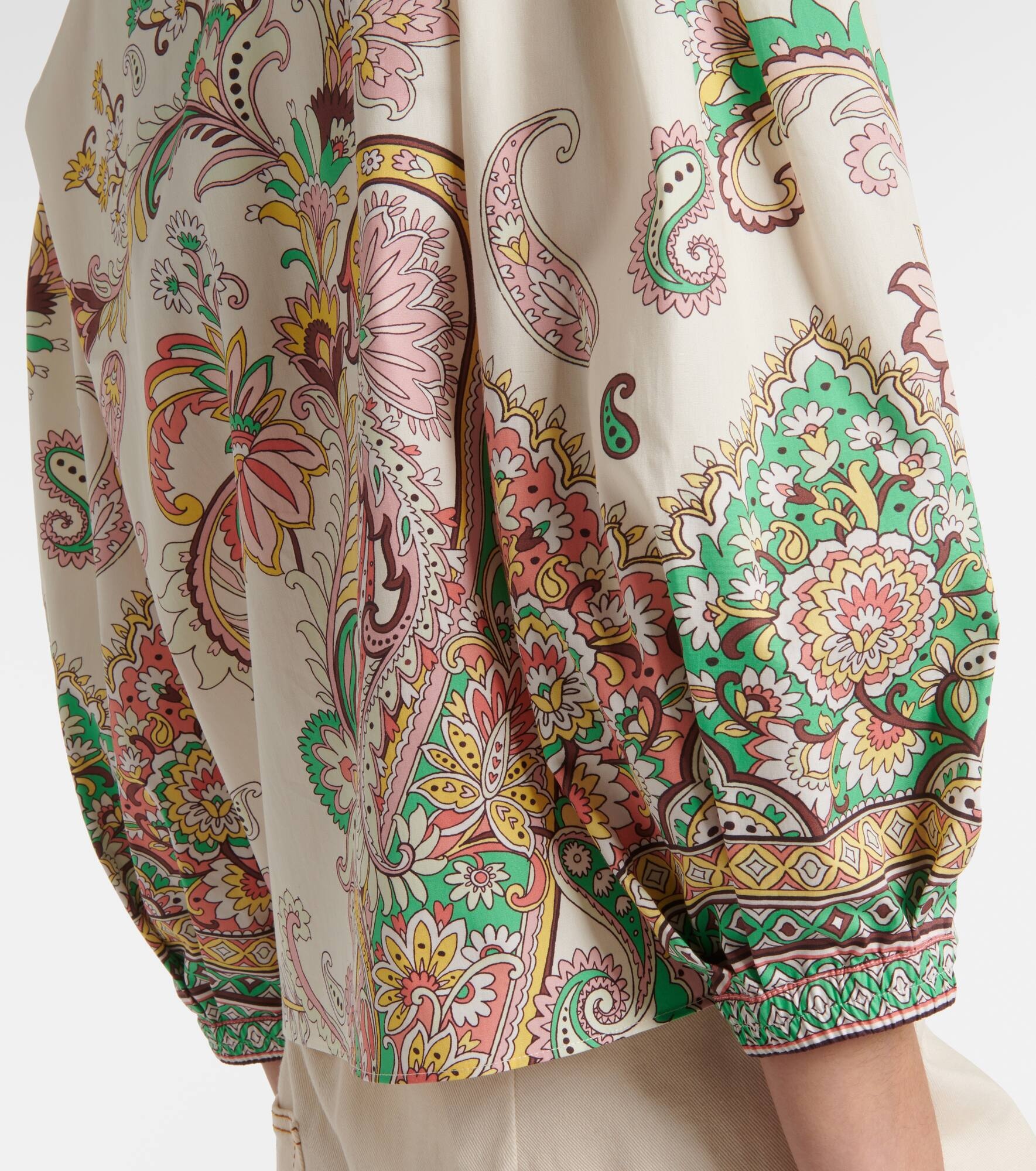 Printed cotton top - 5