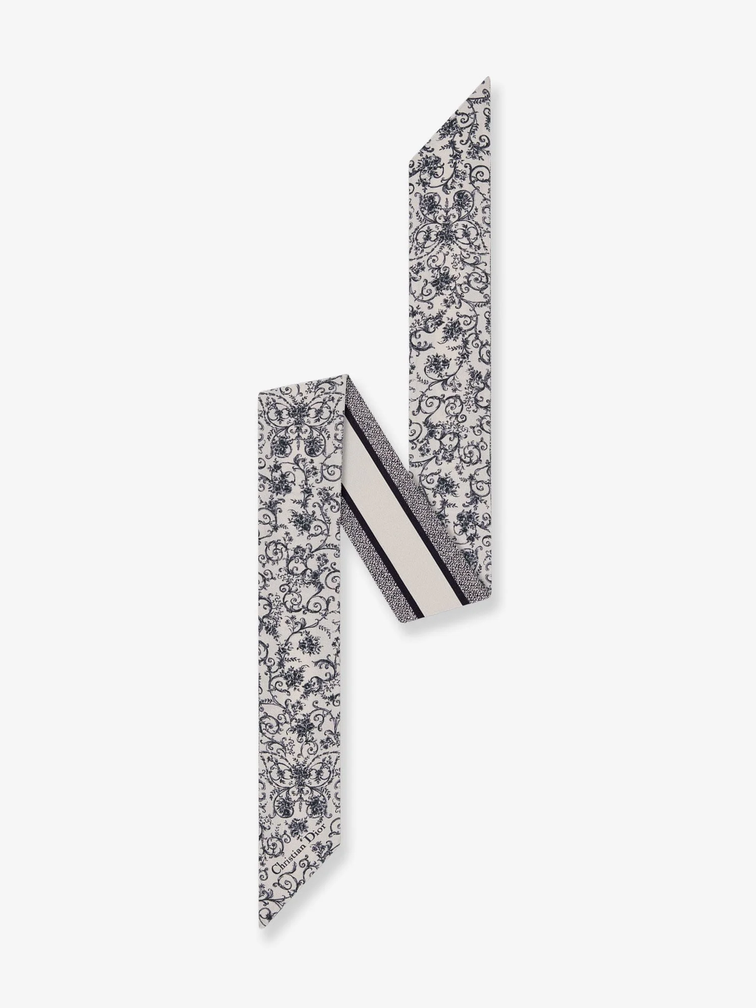 Dior Mitzah Dioresque Butterfly Silk Bandeau - 1