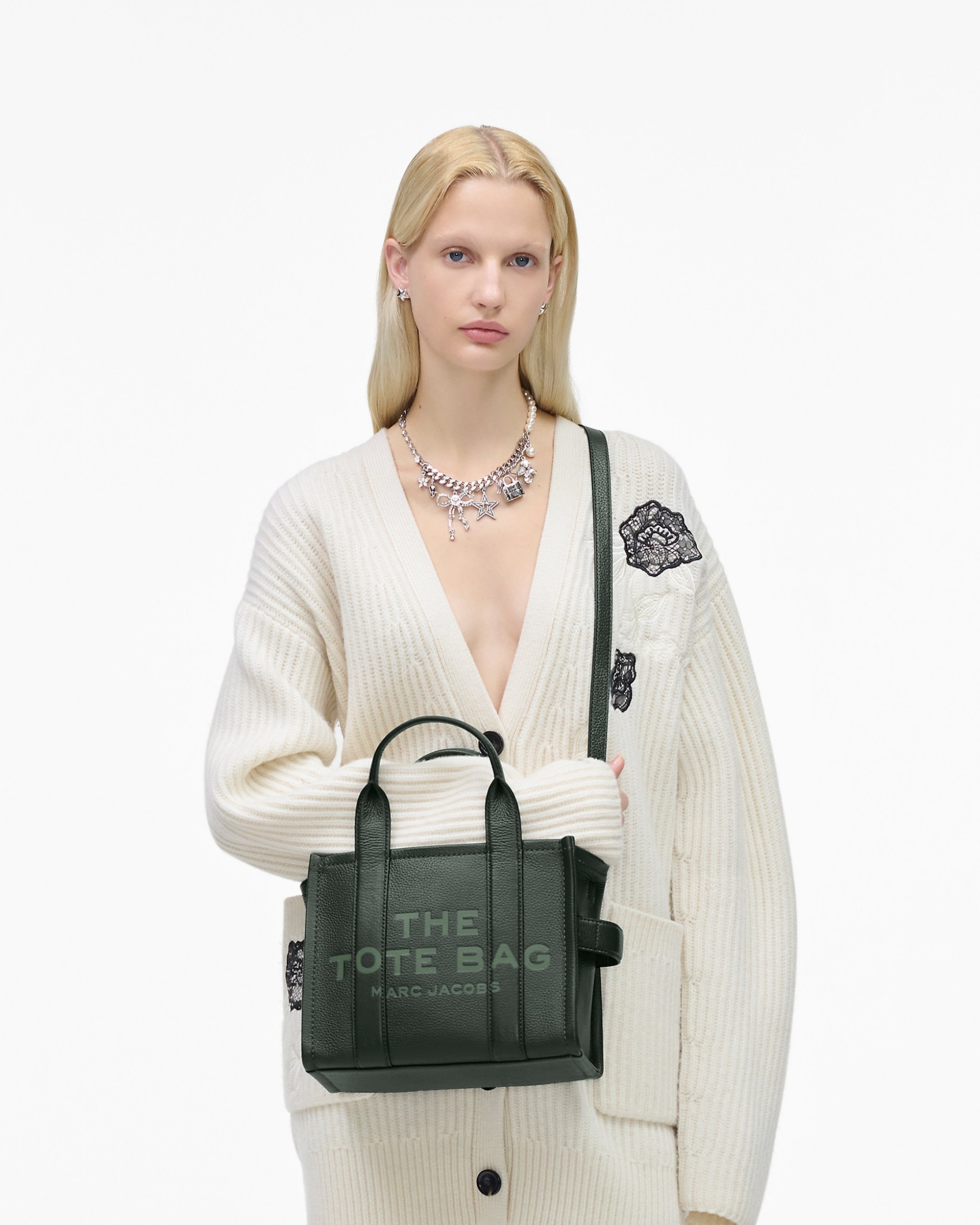 THE LEATHER SMALL TOTE BAG - 2