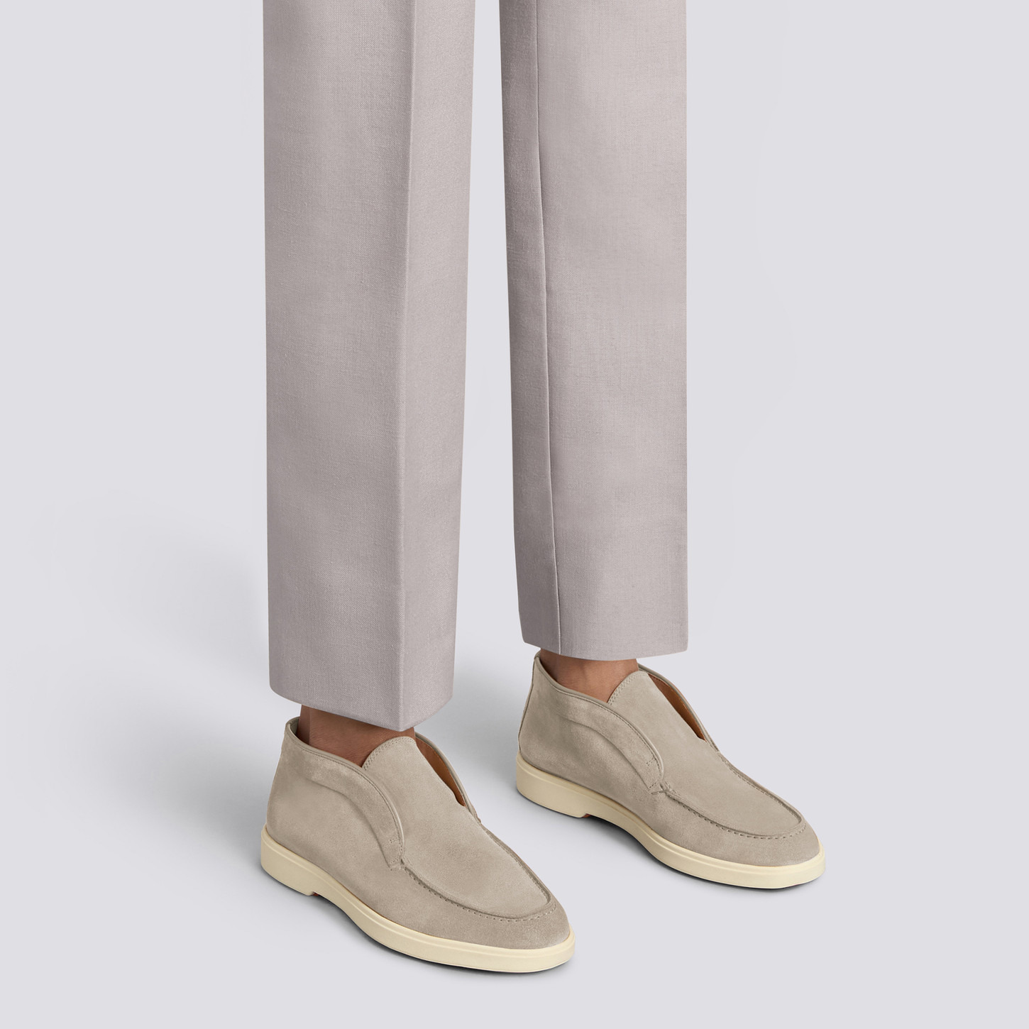 Women’s pink suede desert boot - 2