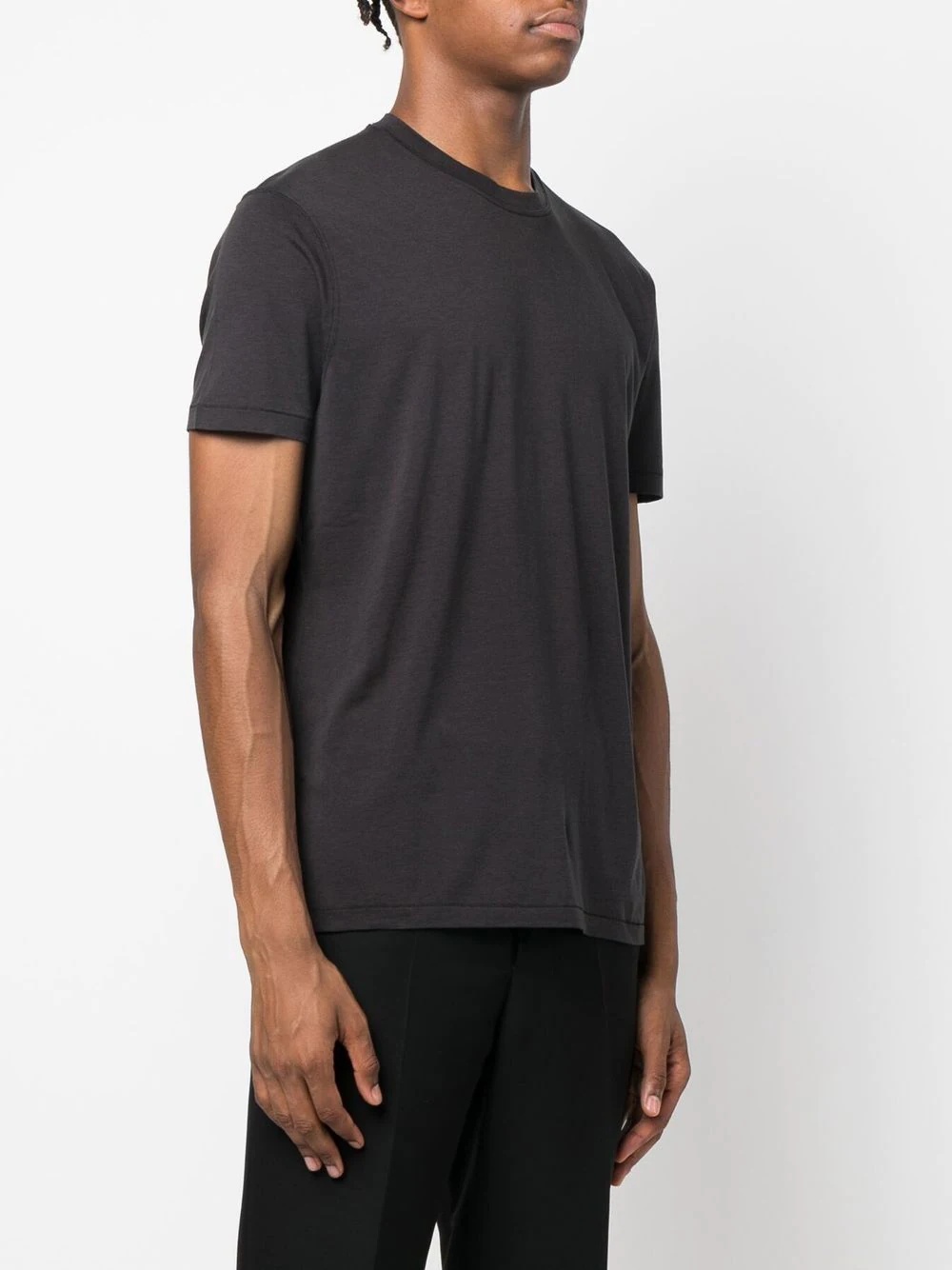 crew neck short-sleeved T-shirt - 3