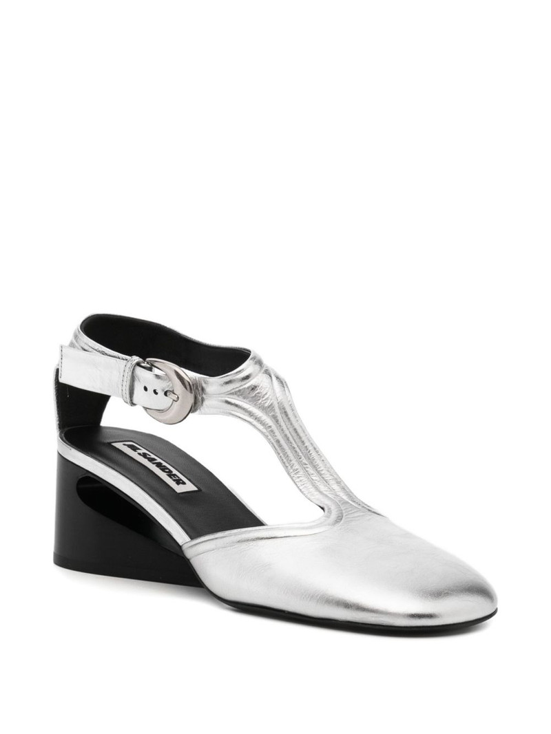 Jil Sander leather pumps outlook