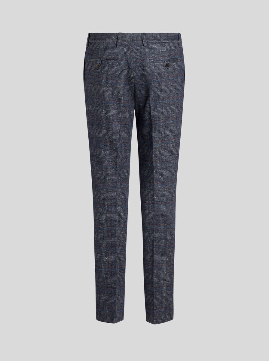 SILK AND ALPACA WOOL TROUSERS - 6