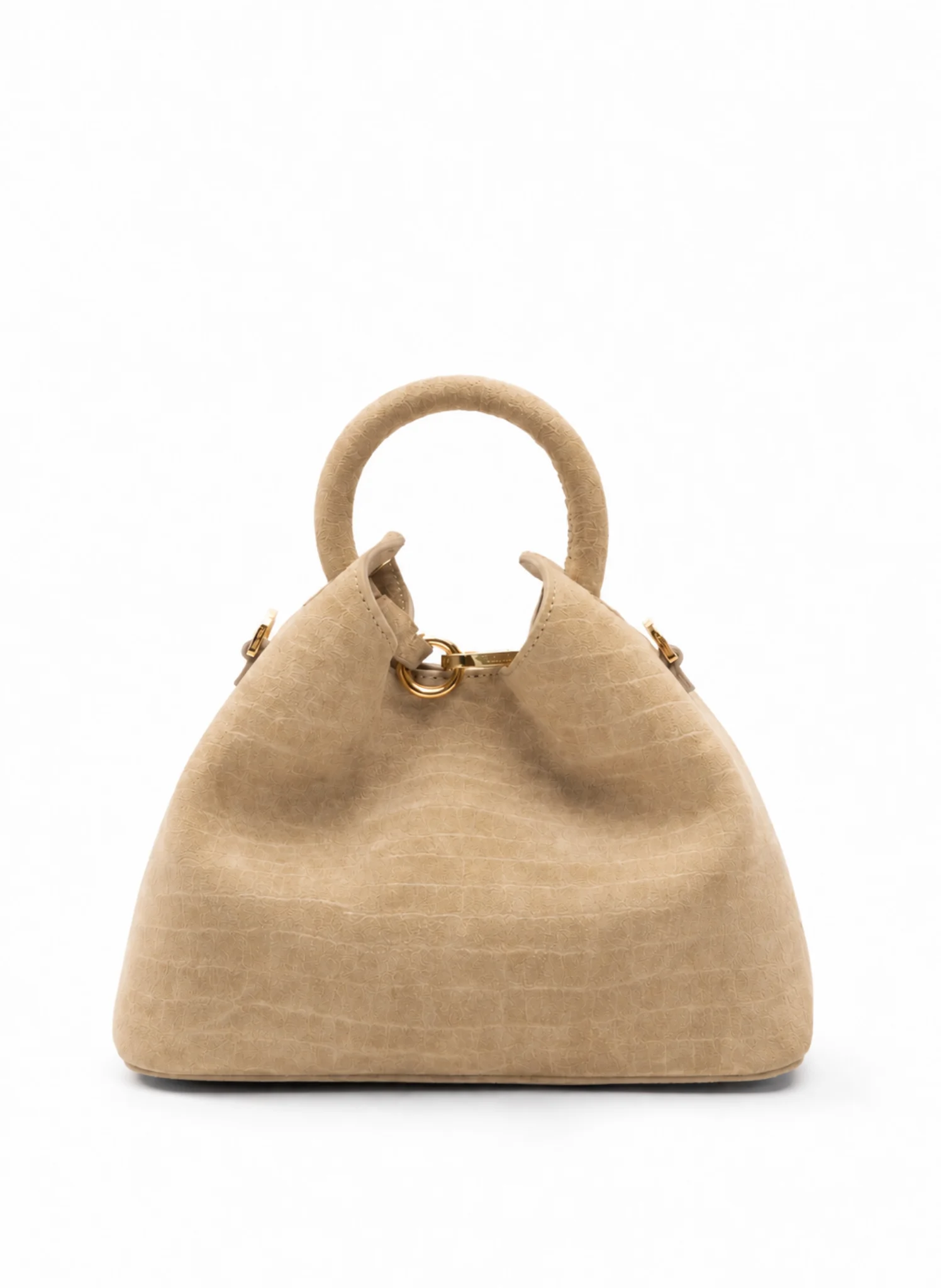 Baozi Croco Suede Beige - 1