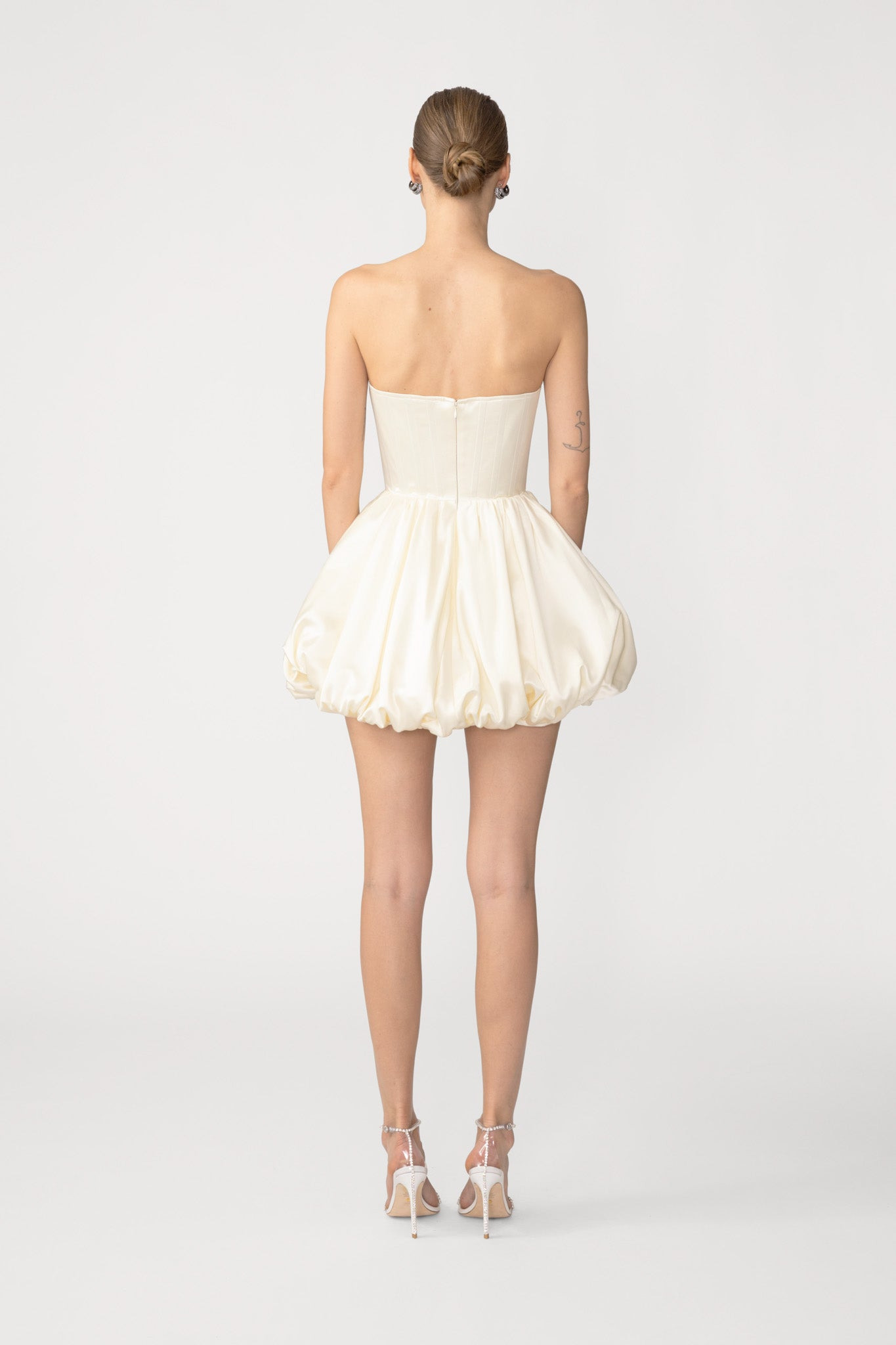 LYDIA SATIN DRESS - 3