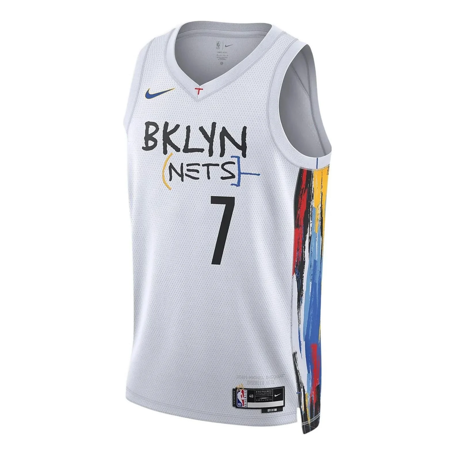 Nike Dri-FIT NBA Brooklyn Nets Kevin Durant City Edition 2022/23 Swingman Jersey DO9585-102 - 1