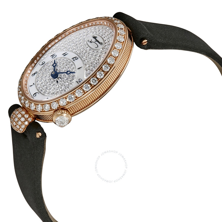 Pre-owned Breguet Reine de Naples Diamond Diamond Pave Dial Ladies Watch 8928BR/8D/844.DD0D - 2