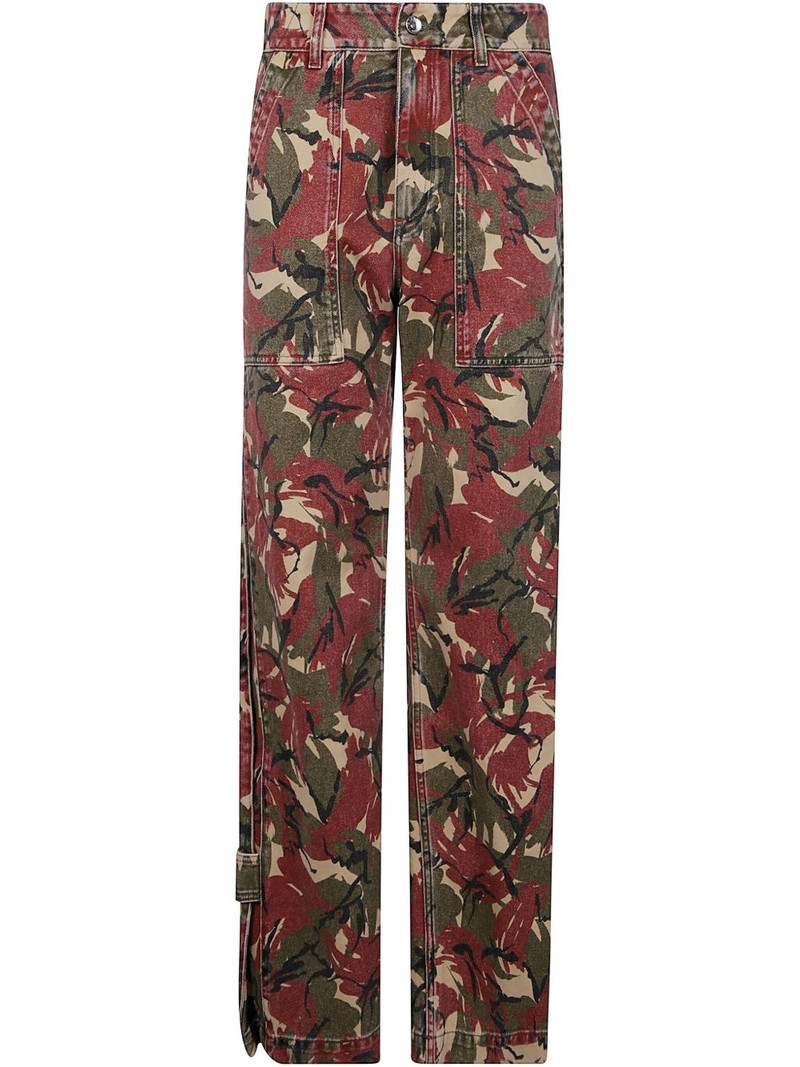 camouflage-print jeans 1