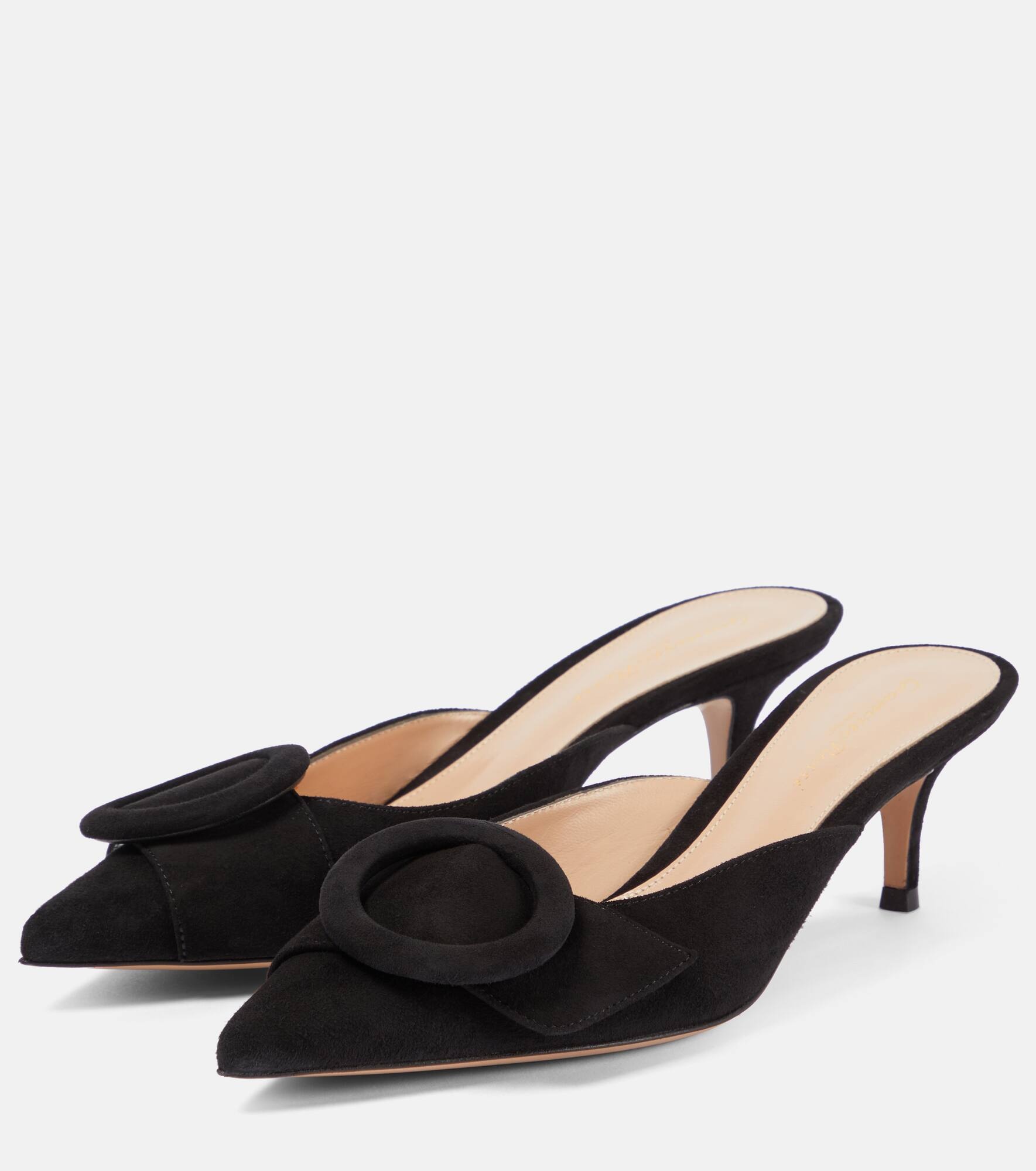 Portofino 55 suede mules - 5