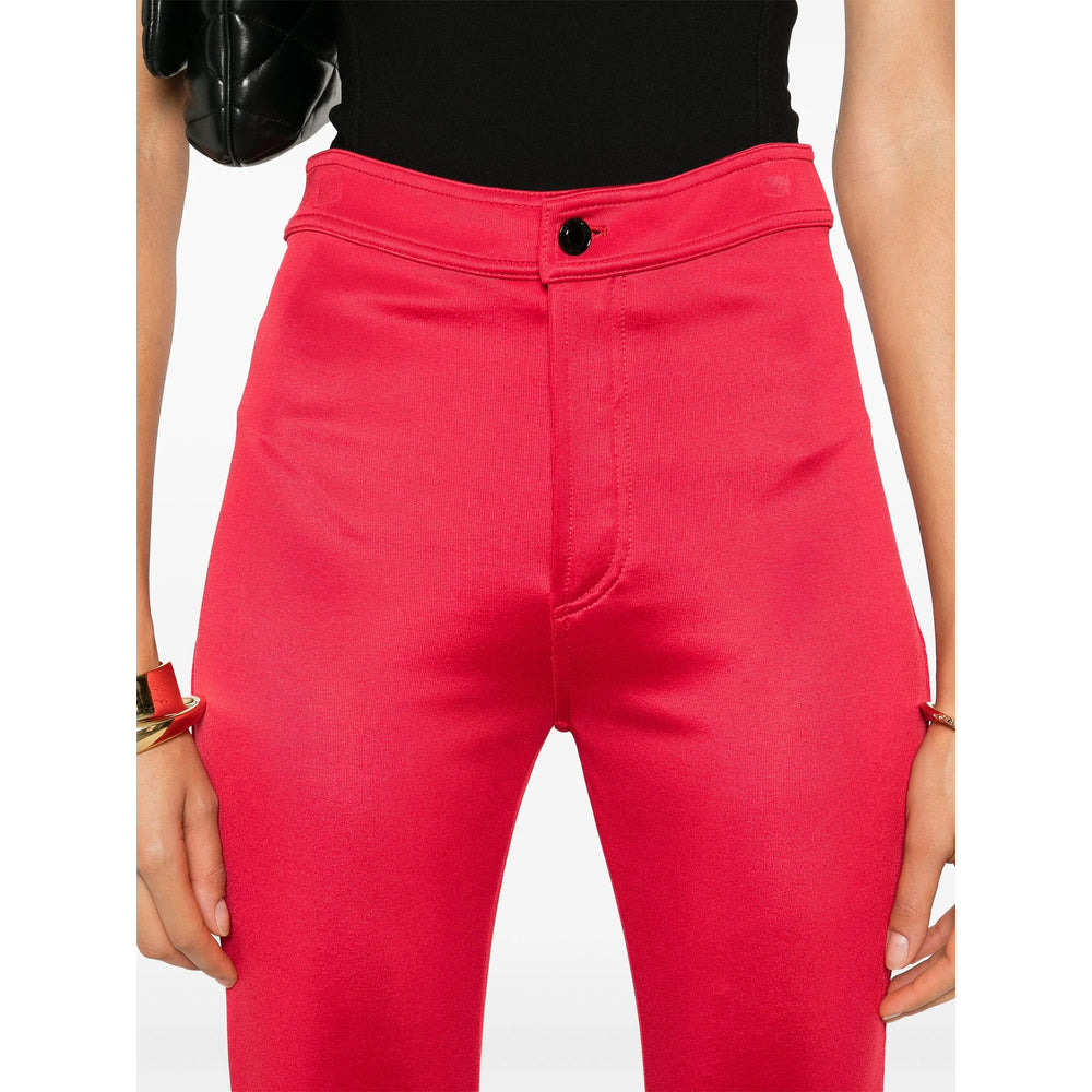 Saint Laurent Red Trousers - Skinny Trousers Women - 5