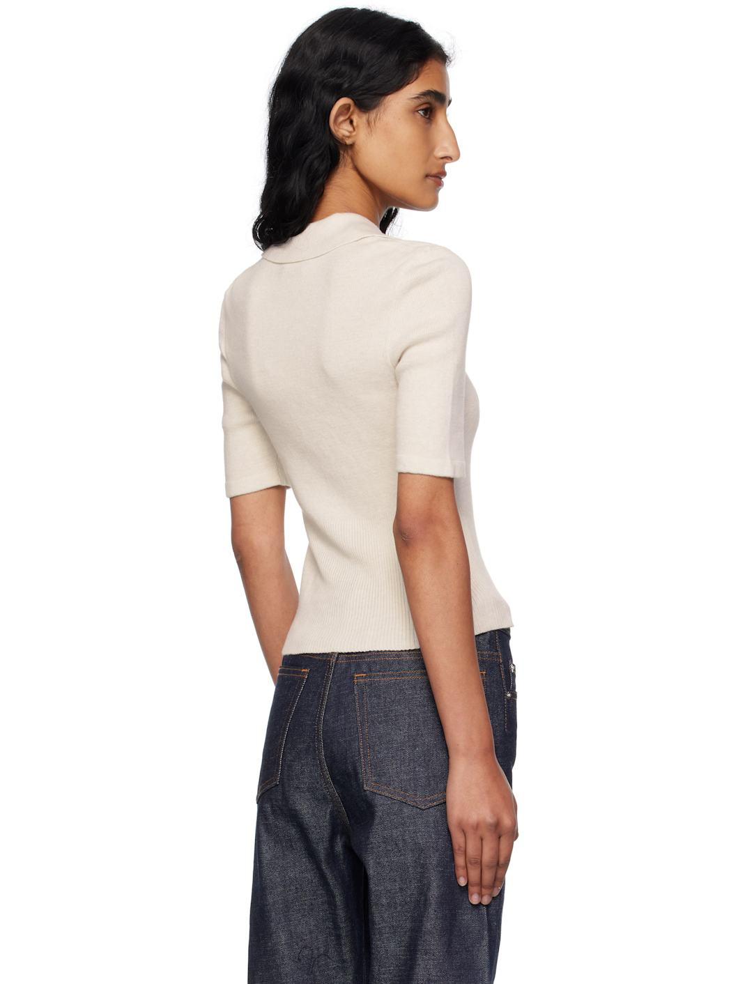 Beige Joelle Polo - 3