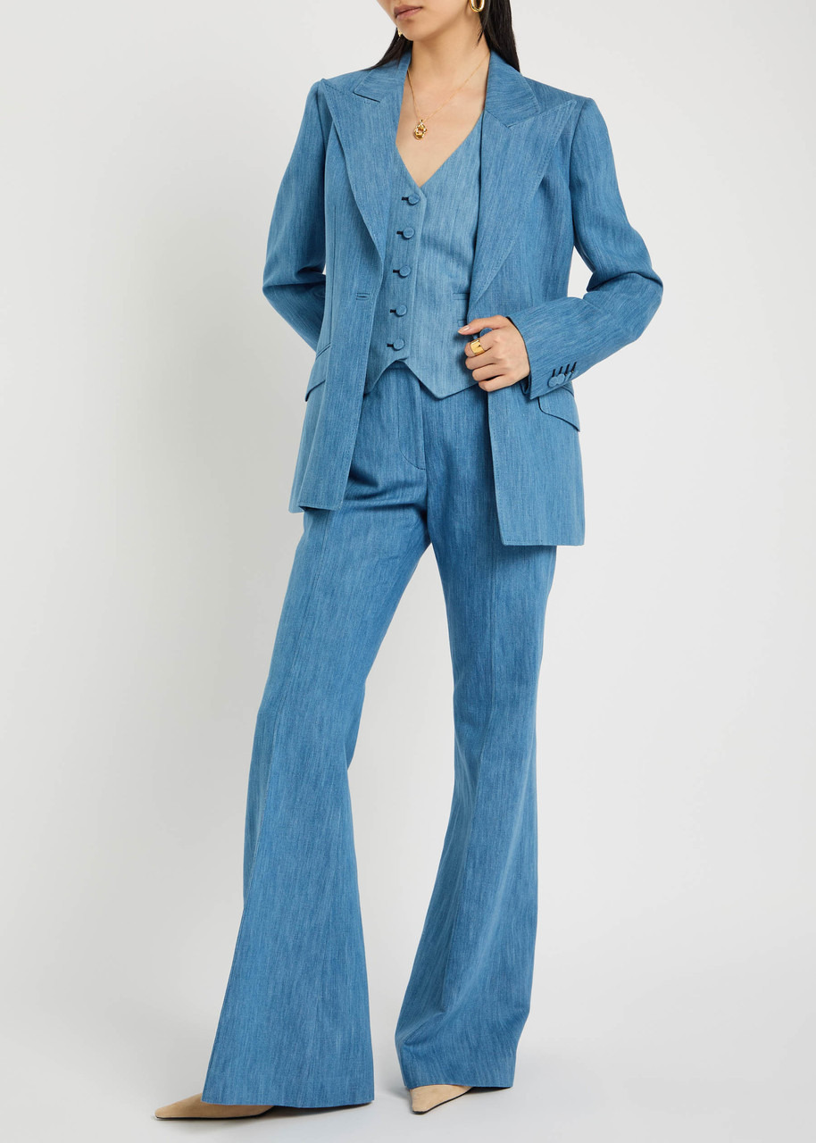 Gabriela Hearst Leiva Cotton-blend Blazer - 4