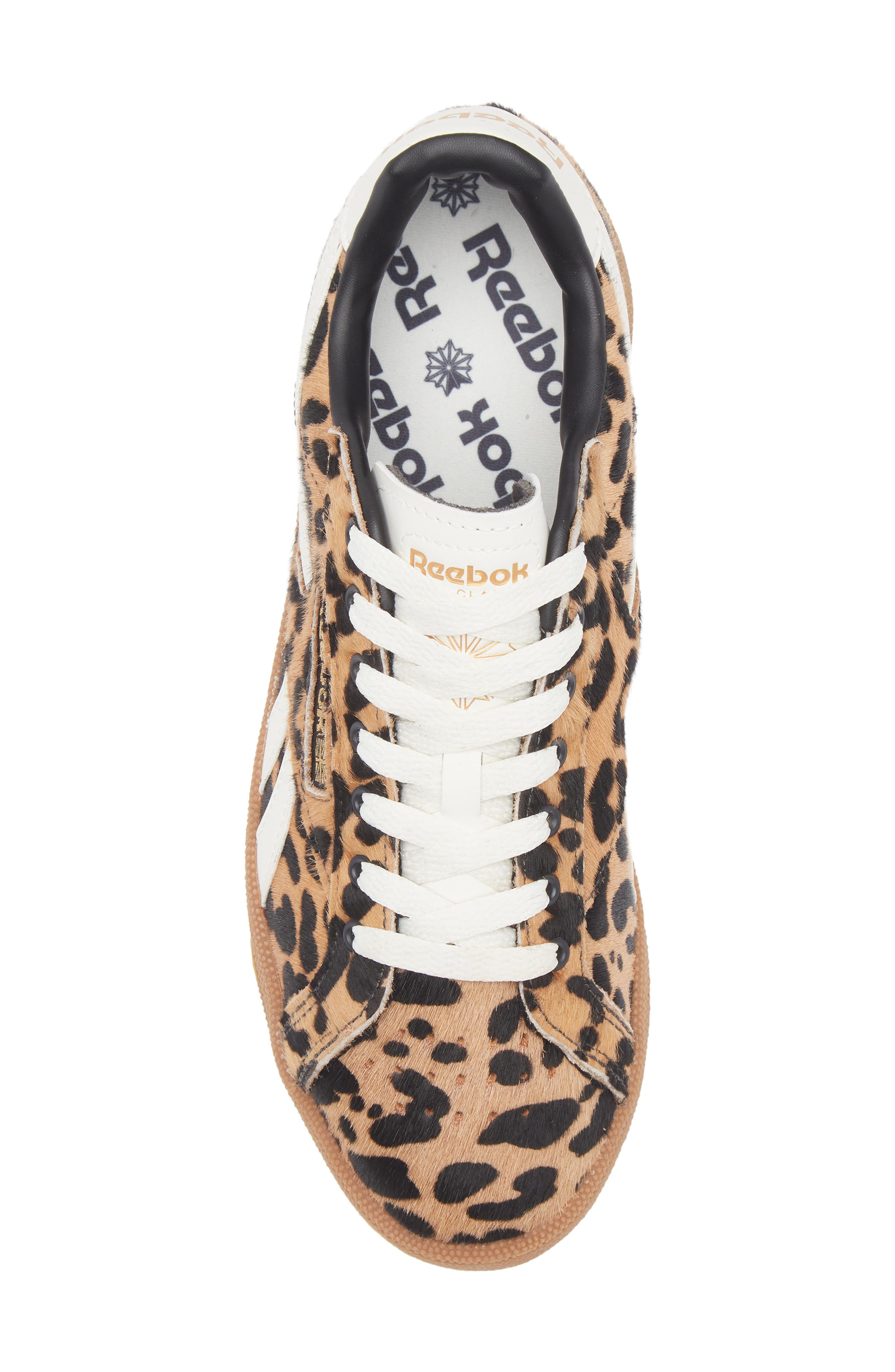 Reebok Club C Grounds Sneaker in Cheetah/Cheetah/Chalk at Nordstrom - 5