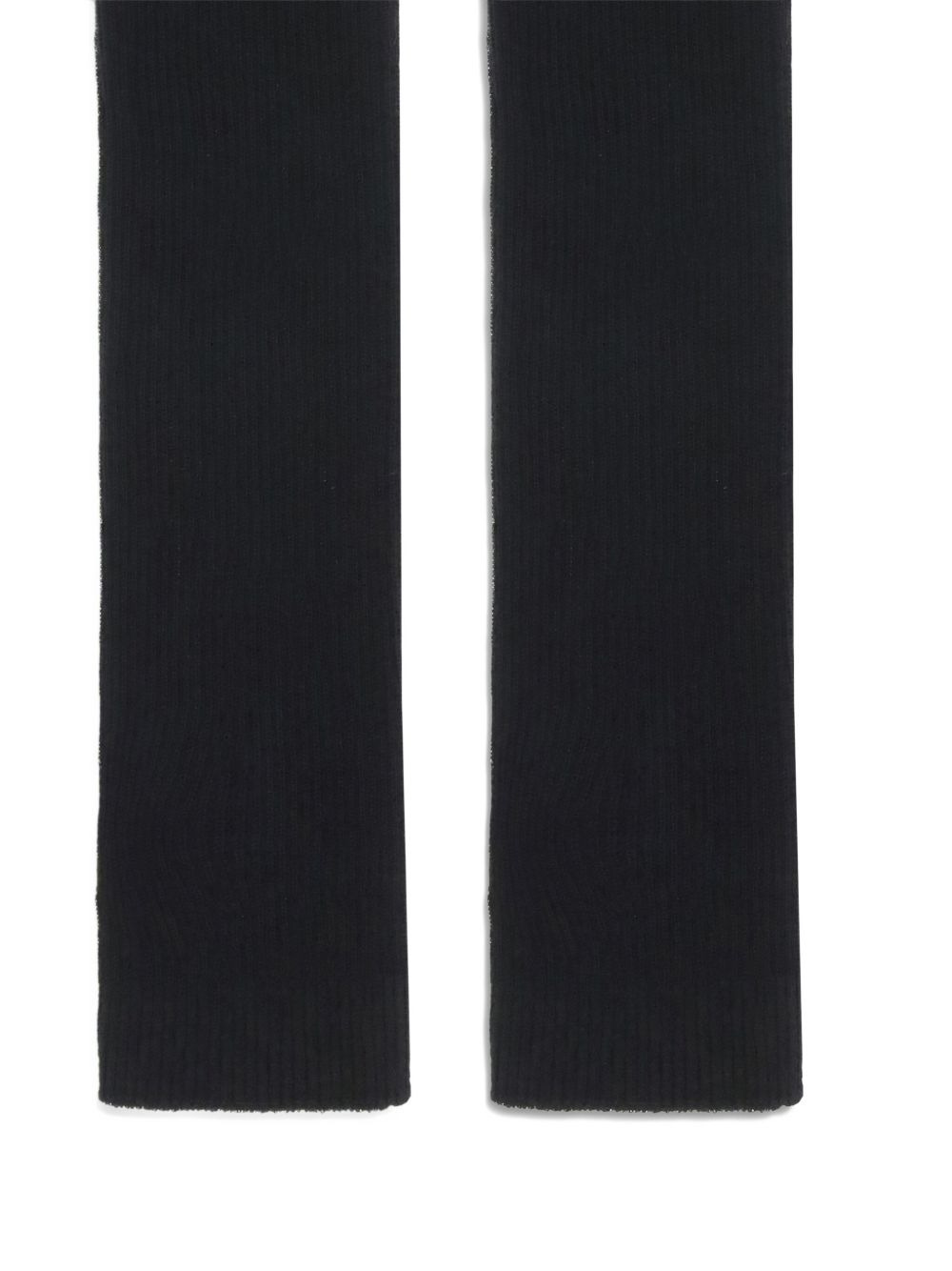 ribbed cashmere gloves - 2
