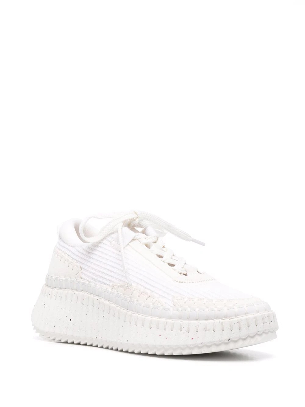 chunky lace-up trainers - 2
