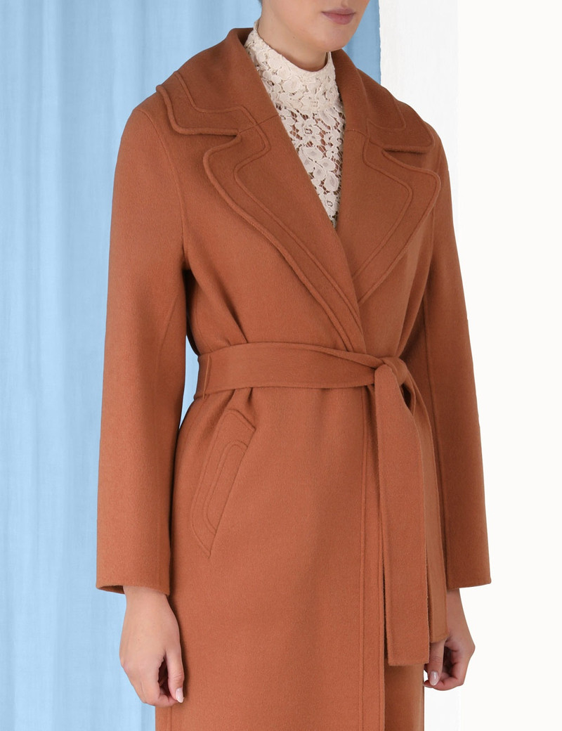 WONDERLAND BARREL COAT 5