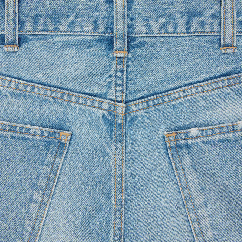 POLLY JEANS IN STEEL BLUE WASH DENIM 3