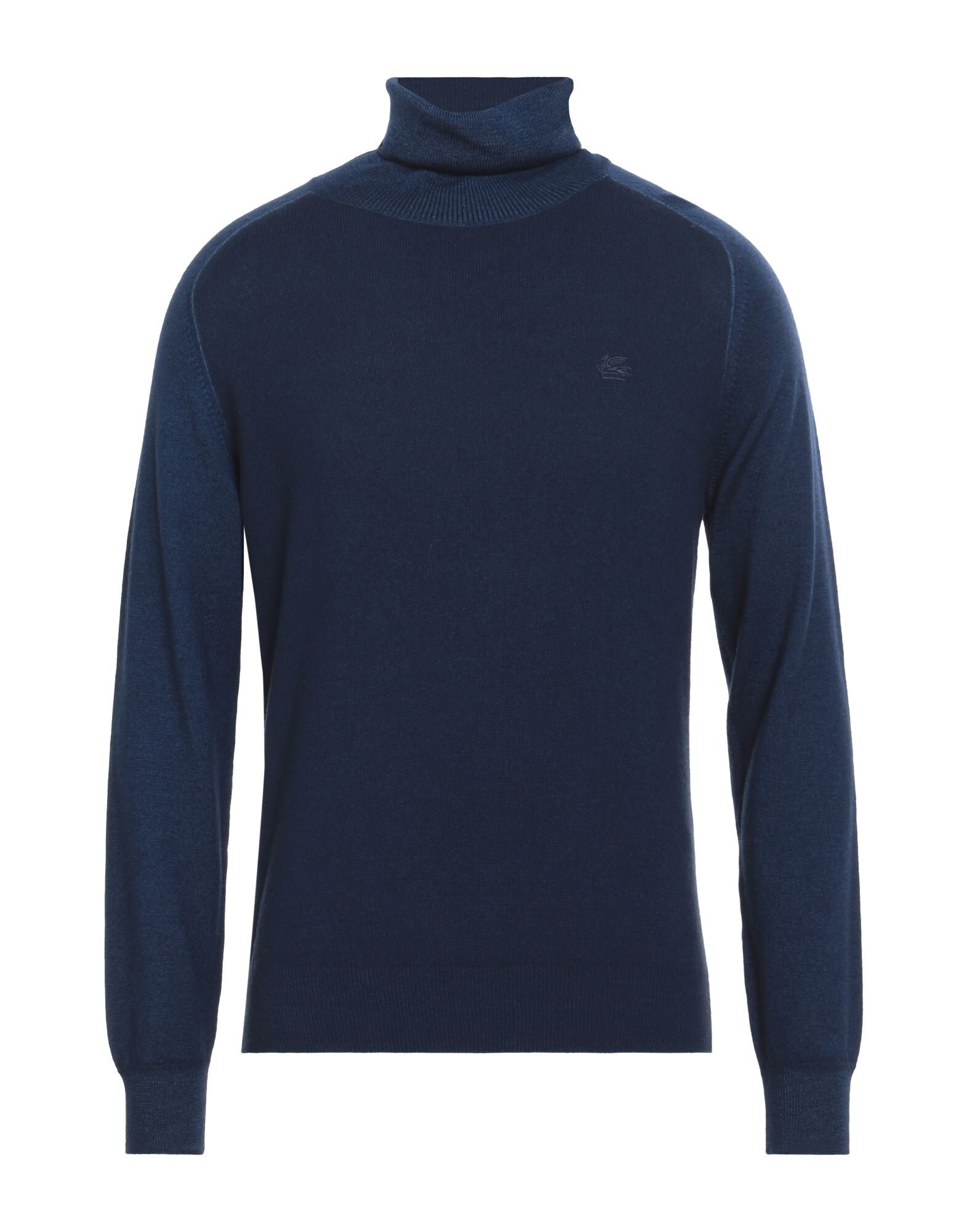 Blue Men's Turtleneck - 1